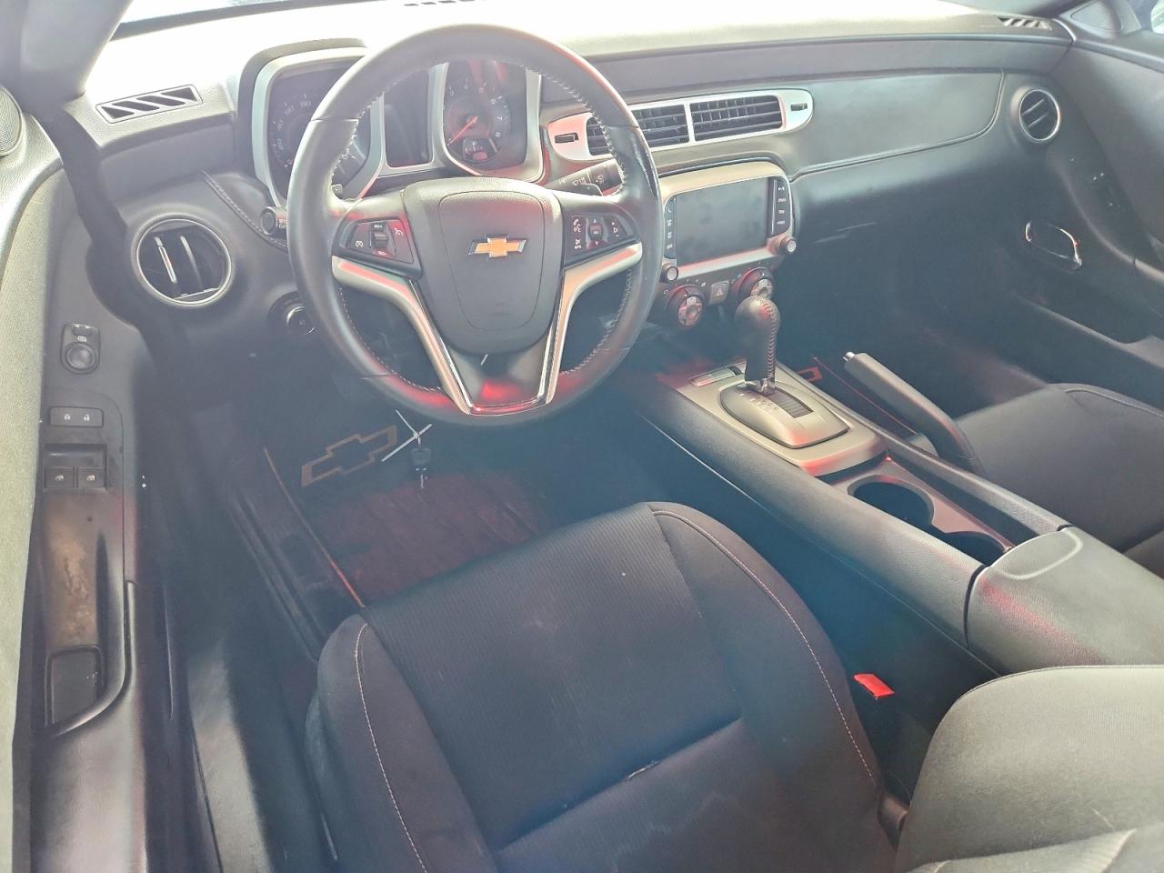 2015 Chevrolet Camaro Lt Black vin: 2G1FD1E35F9295594
