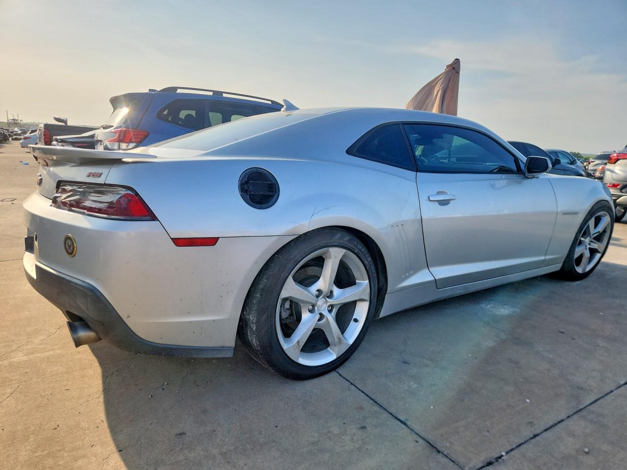2015 Chevrolet Camaro Silver vin: 2G1FD1E35F9298995