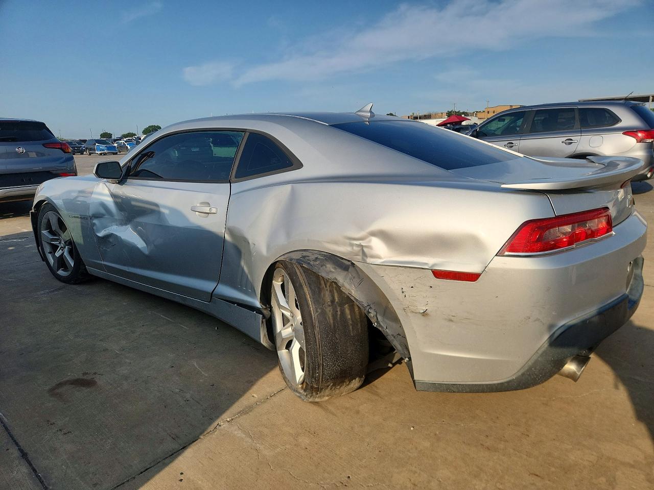 2015 Chevrolet Camaro Silver vin: 2G1FD1E35F9298995