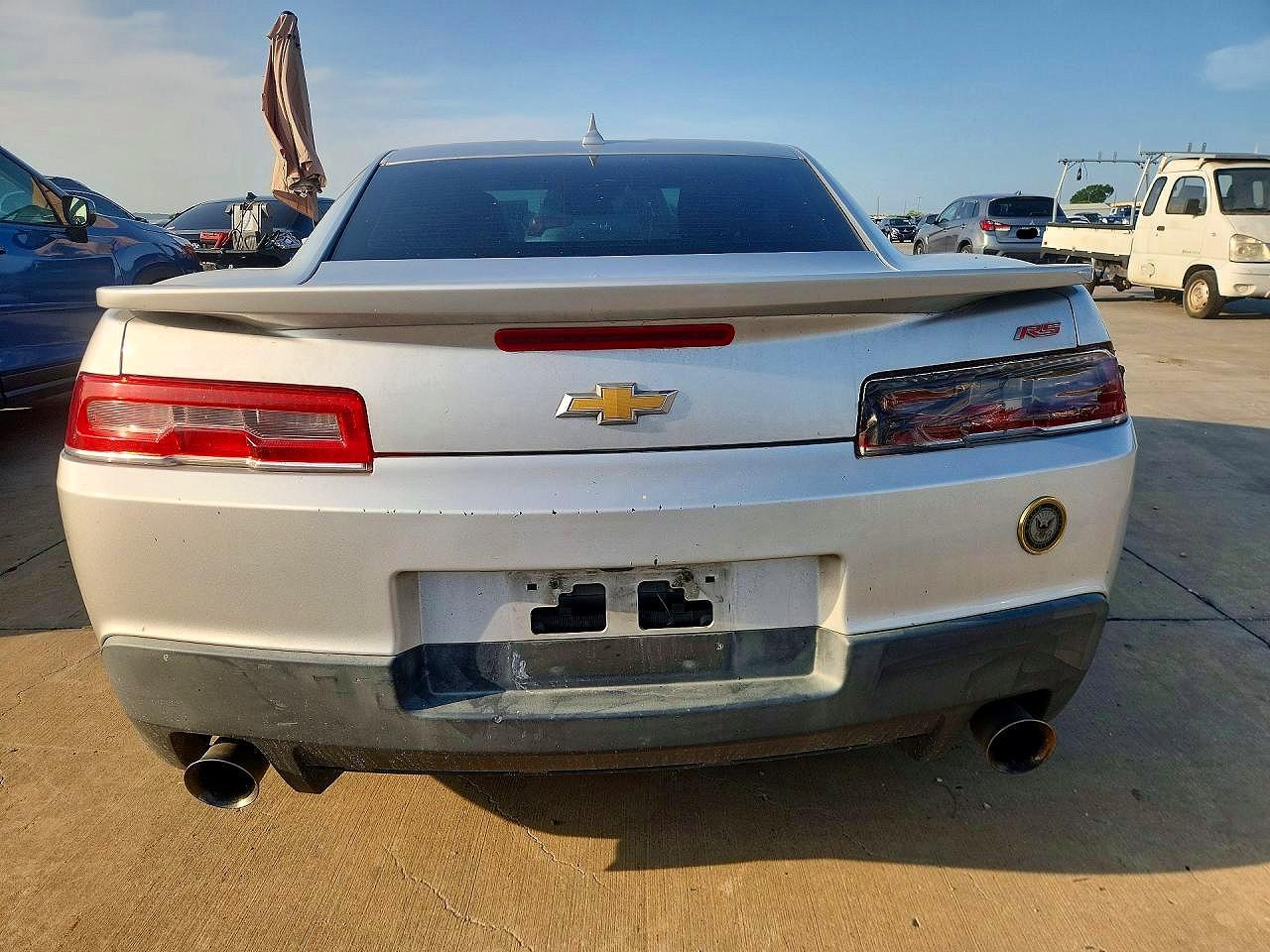 2015 Chevrolet Camaro Silver vin: 2G1FD1E35F9298995