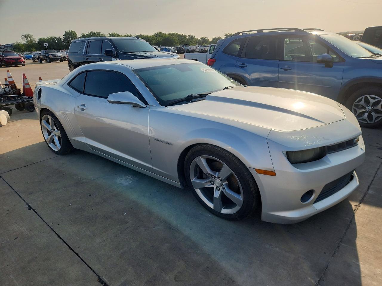 2015 Chevrolet Camaro Silver vin: 2G1FD1E35F9298995