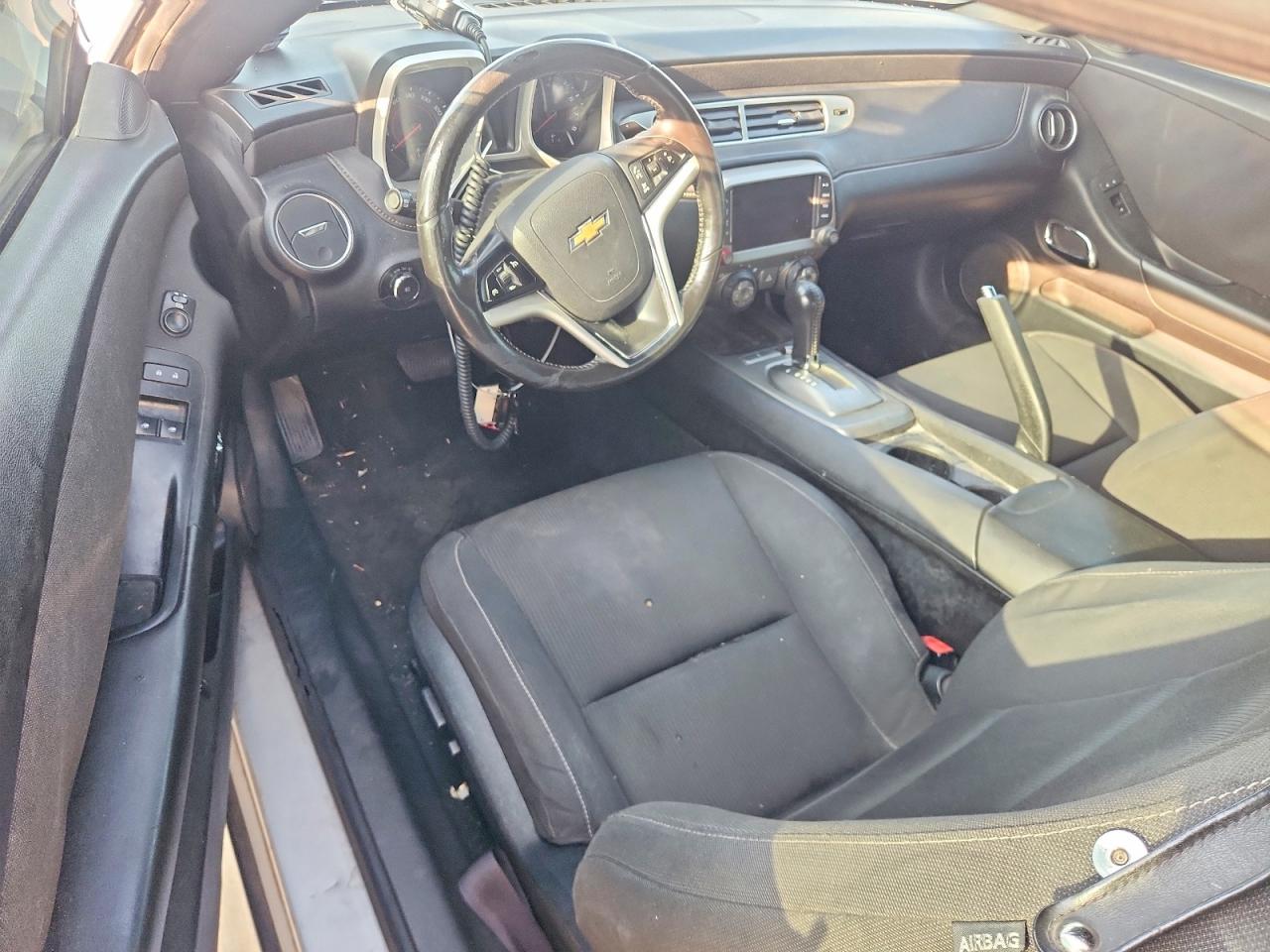 2015 Chevrolet Camaro Silver vin: 2G1FD1E35F9298995