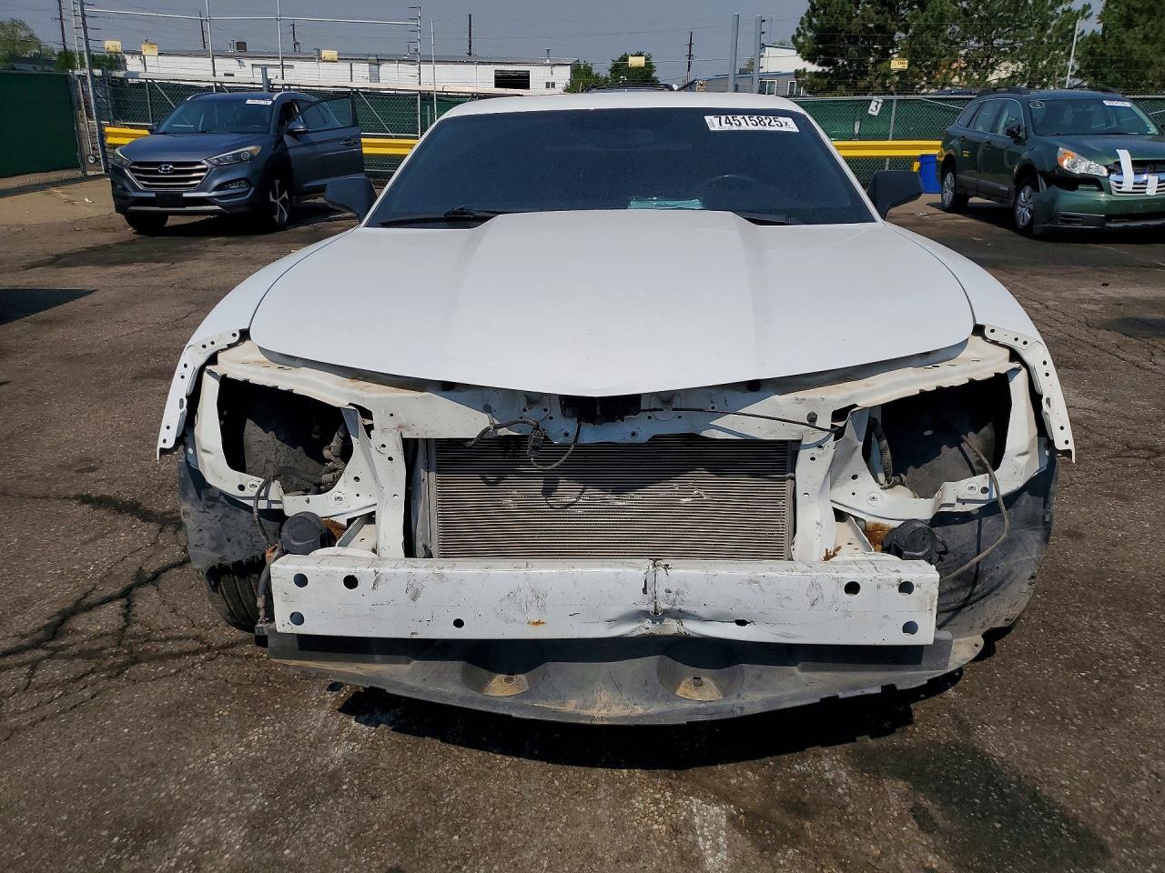 2015 Chevrolet Camaro Lt White vin: 2G1FD1E35F9301443
