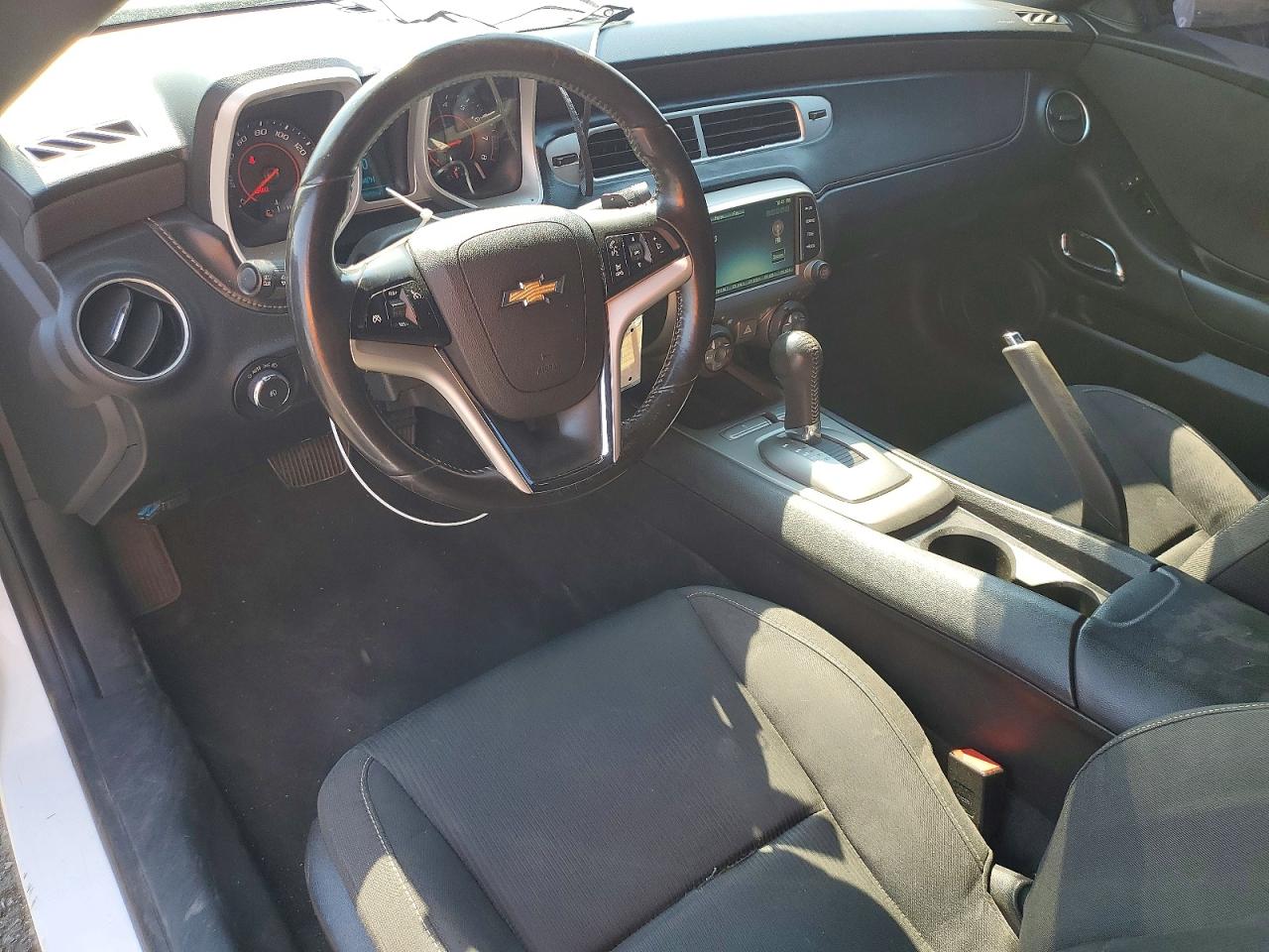 2015 Chevrolet Camaro Lt White vin: 2G1FD1E35F9301443
