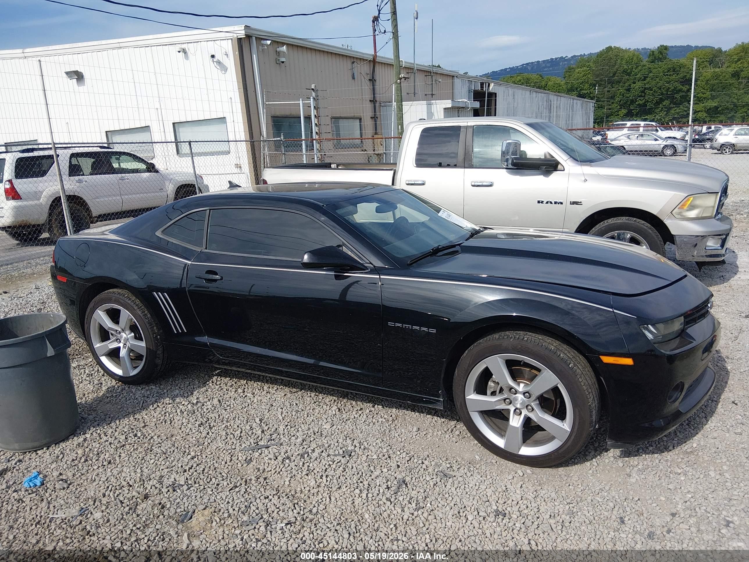 2015 Chevrolet Camaro 1lt Black vin: 2G1FD1E35F9307274