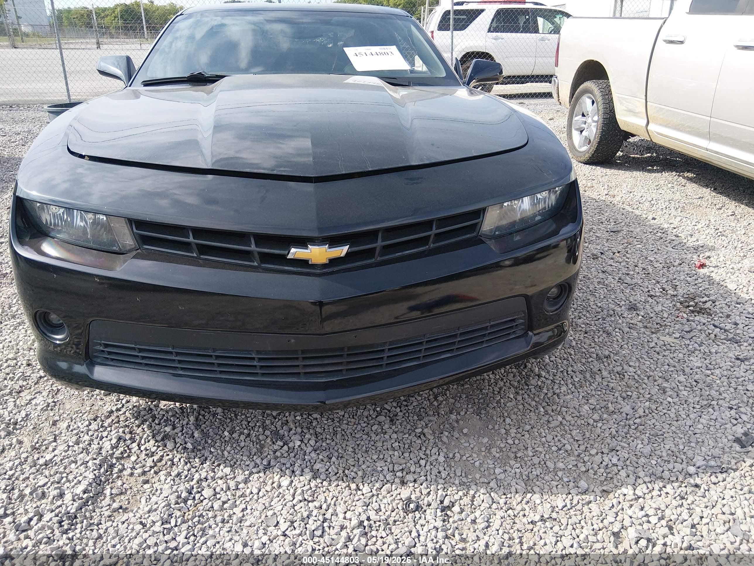 2015 Chevrolet Camaro 1lt Black vin: 2G1FD1E35F9307274