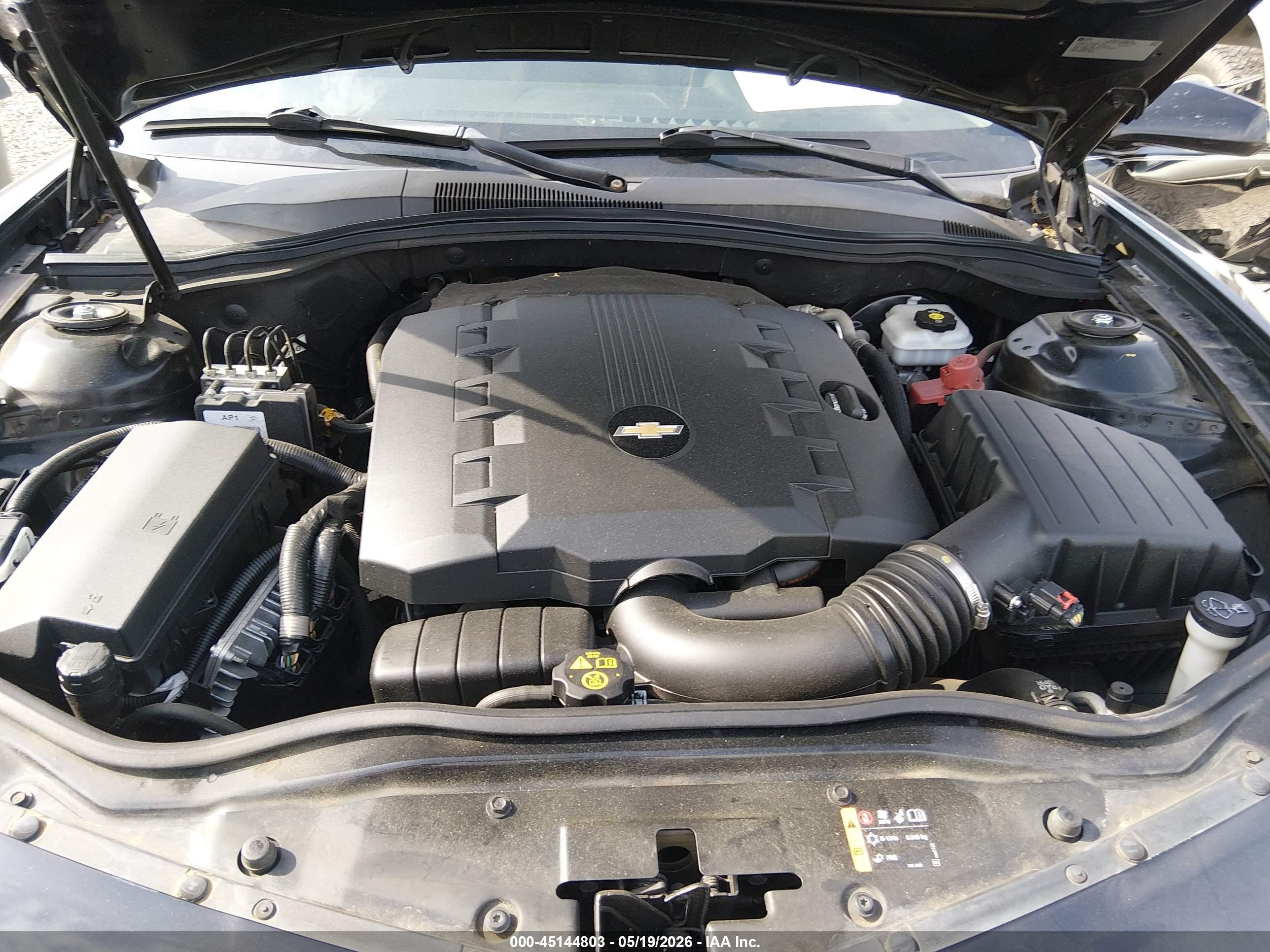 2015 Chevrolet Camaro 1lt Black vin: 2G1FD1E35F9307274