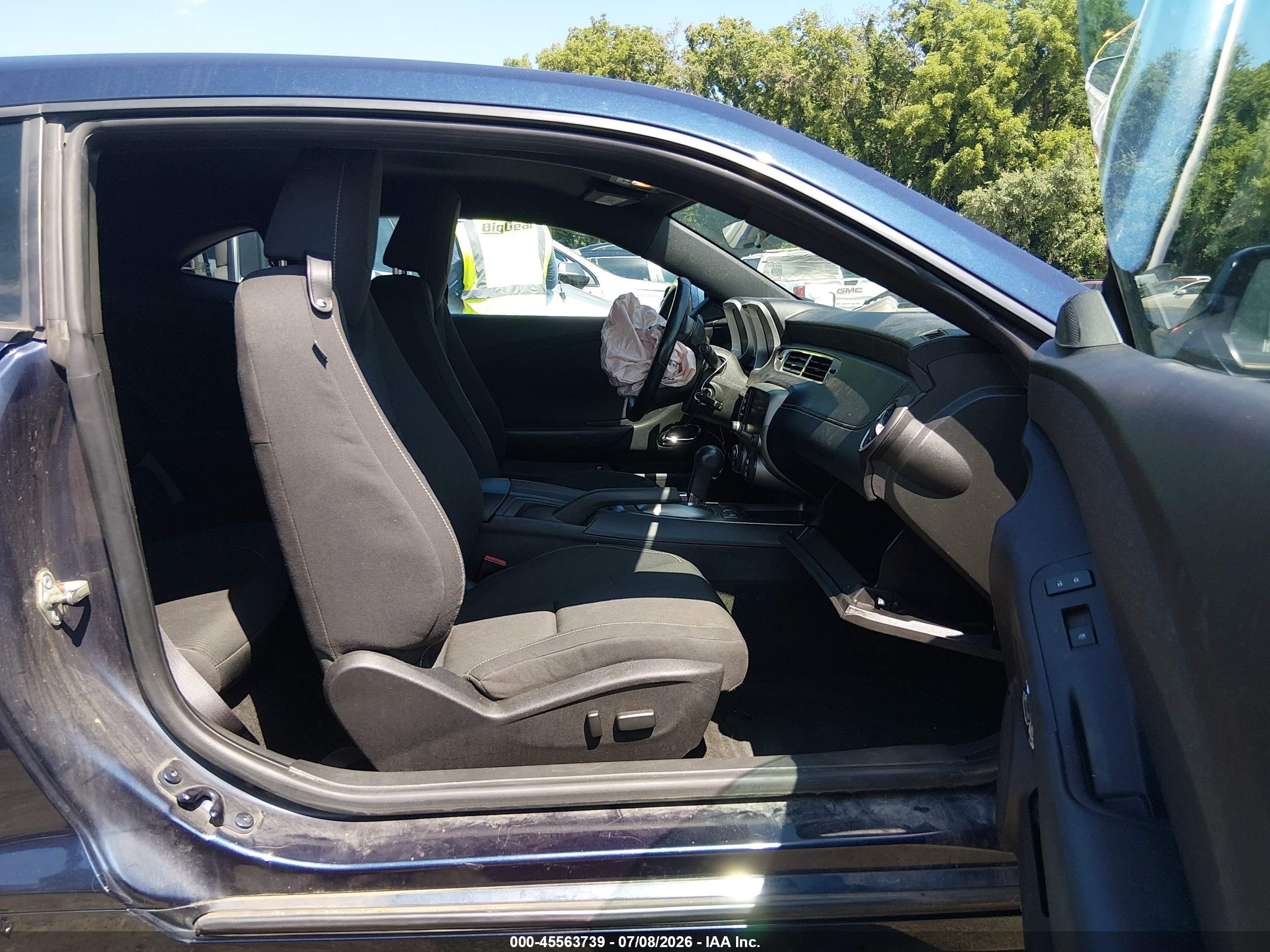 2015 Chevrolet Camaro 1lt Dark Blue vin: 2G1FD1E35F9312068