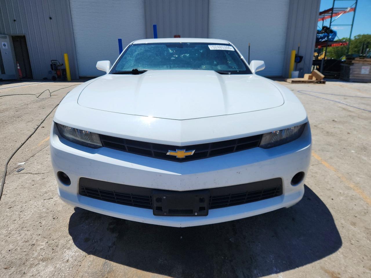 2015 Chevrolet Camaro Lt White vin: 2G1FD1E36F9112560