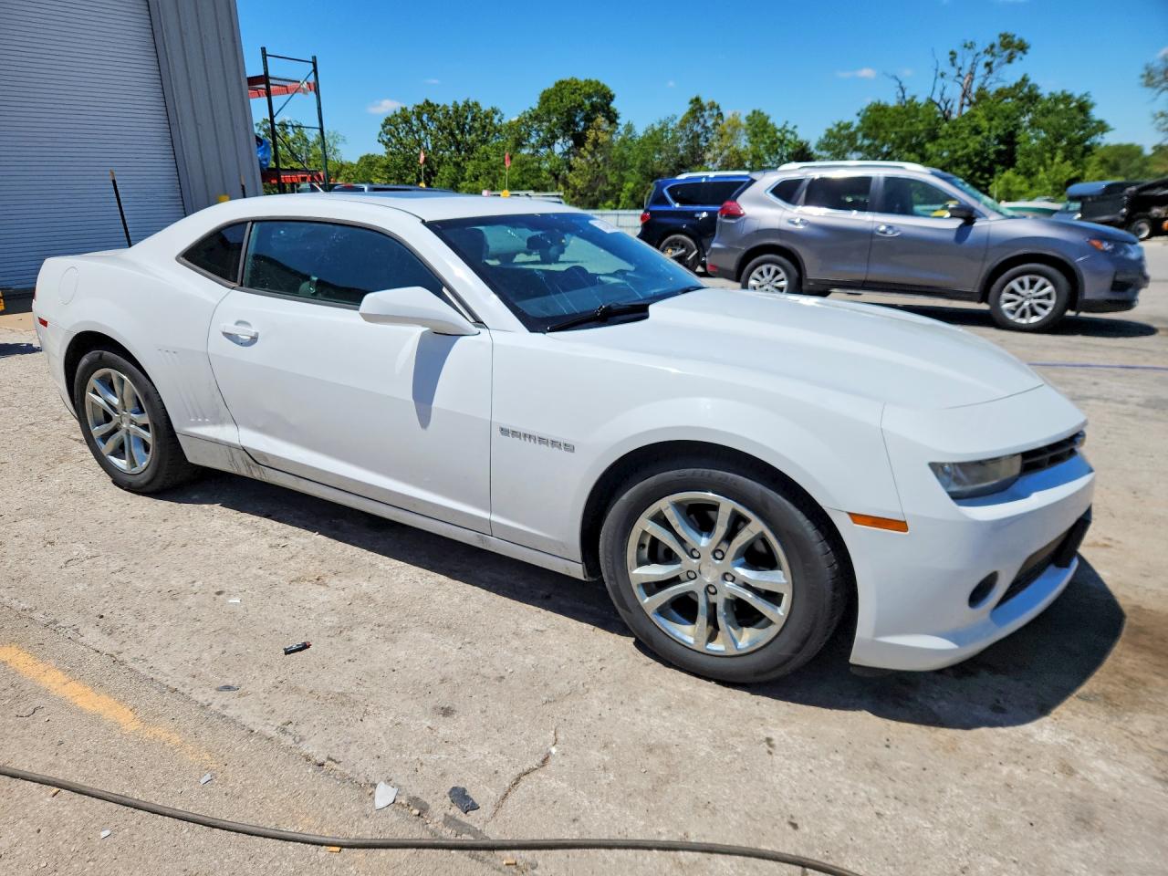2015 Chevrolet Camaro Lt White vin: 2G1FD1E36F9112560