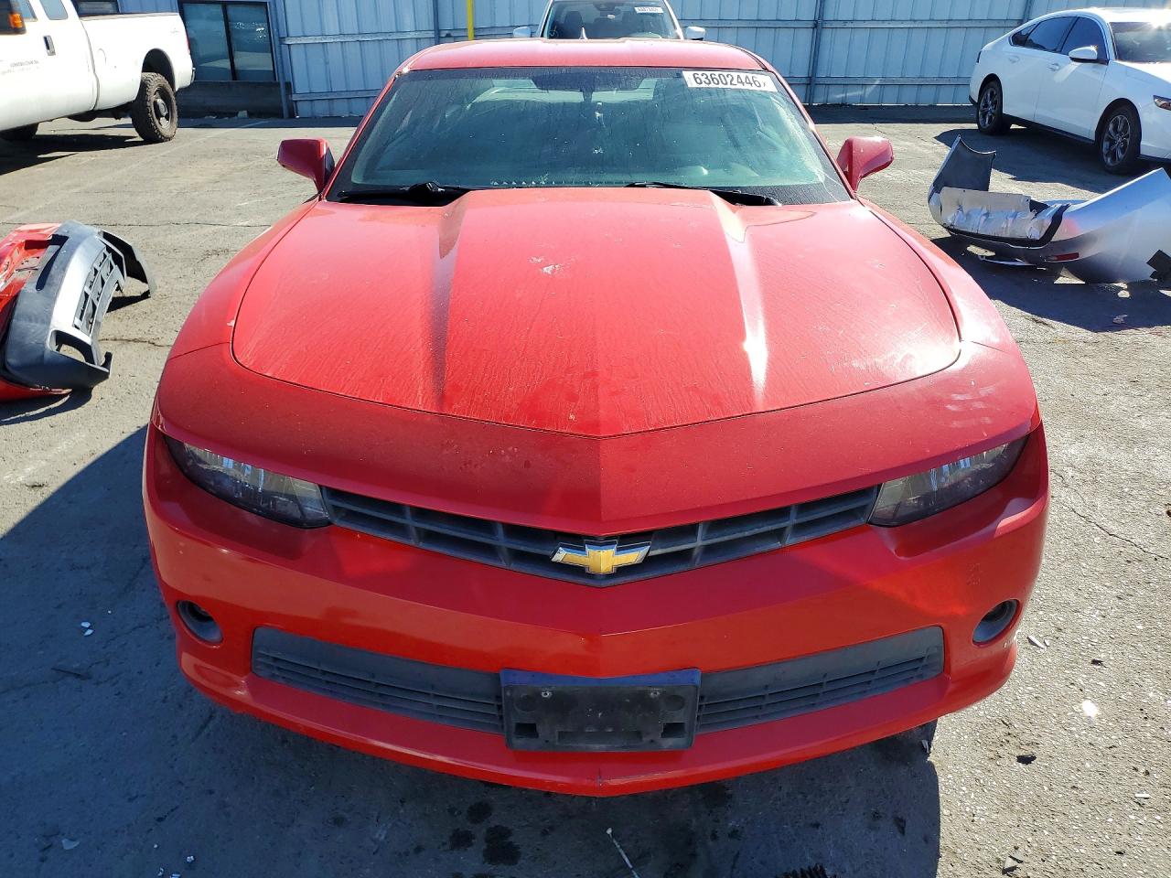 2015 Chevrolet Camaro Lt Red vin: 2G1FD1E36F9120822