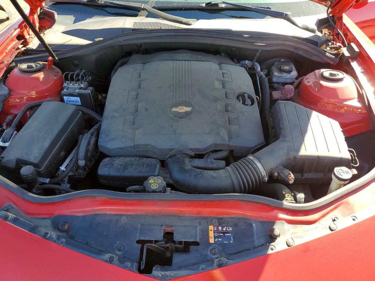 2015 Chevrolet Camaro Lt Red vin: 2G1FD1E36F9120822