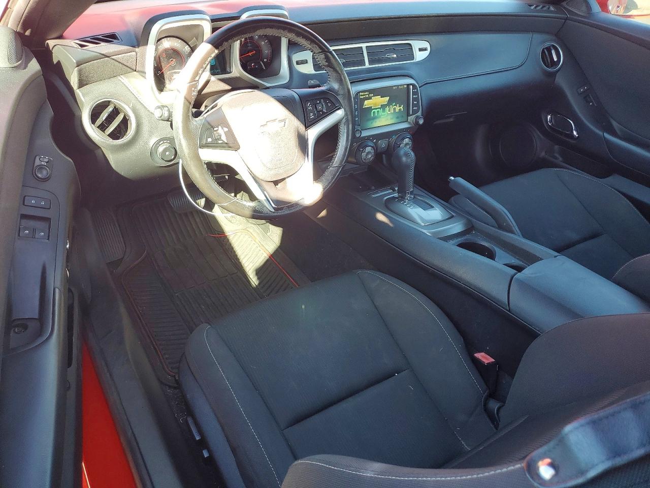 2015 Chevrolet Camaro Lt Red vin: 2G1FD1E36F9120822