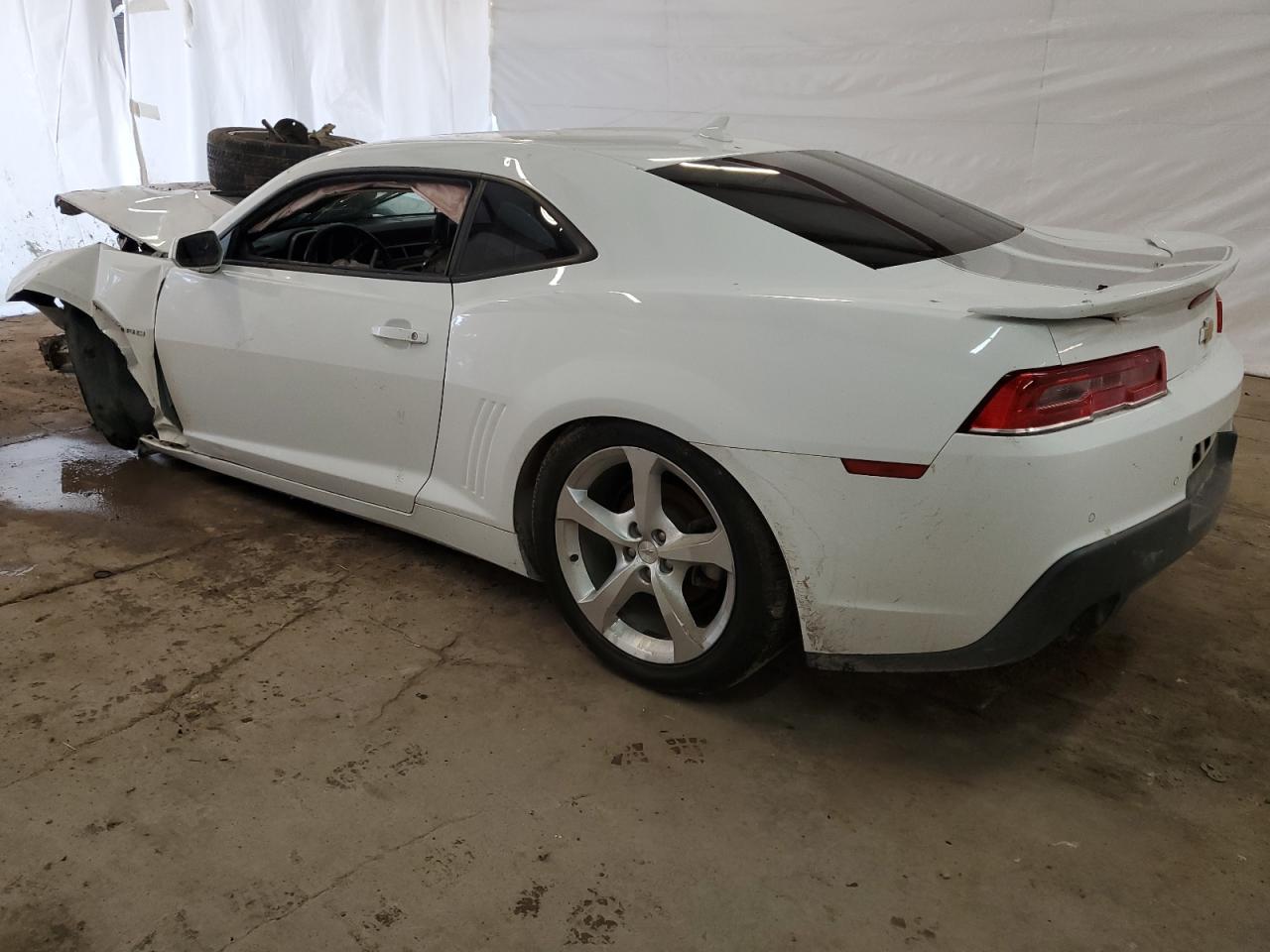 2015 Chevrolet Camaro Lt White vin: 2G1FD1E36F9145459