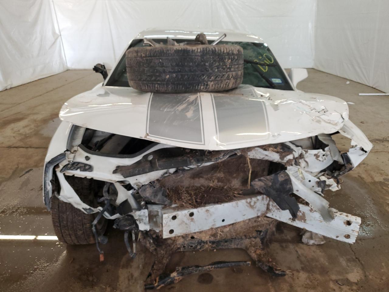 2015 Chevrolet Camaro Lt White vin: 2G1FD1E36F9145459