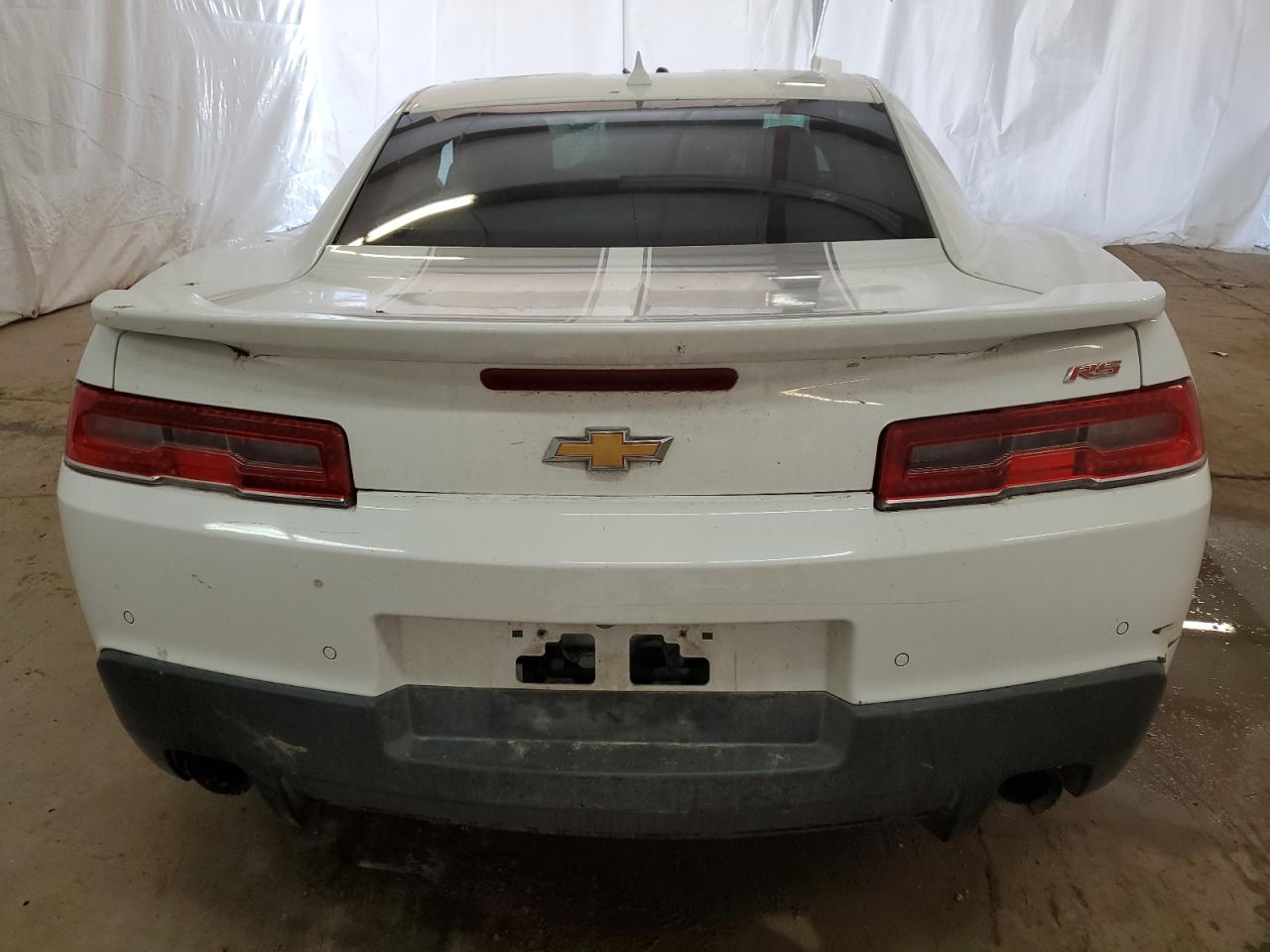 2015 Chevrolet Camaro Lt White vin: 2G1FD1E36F9145459