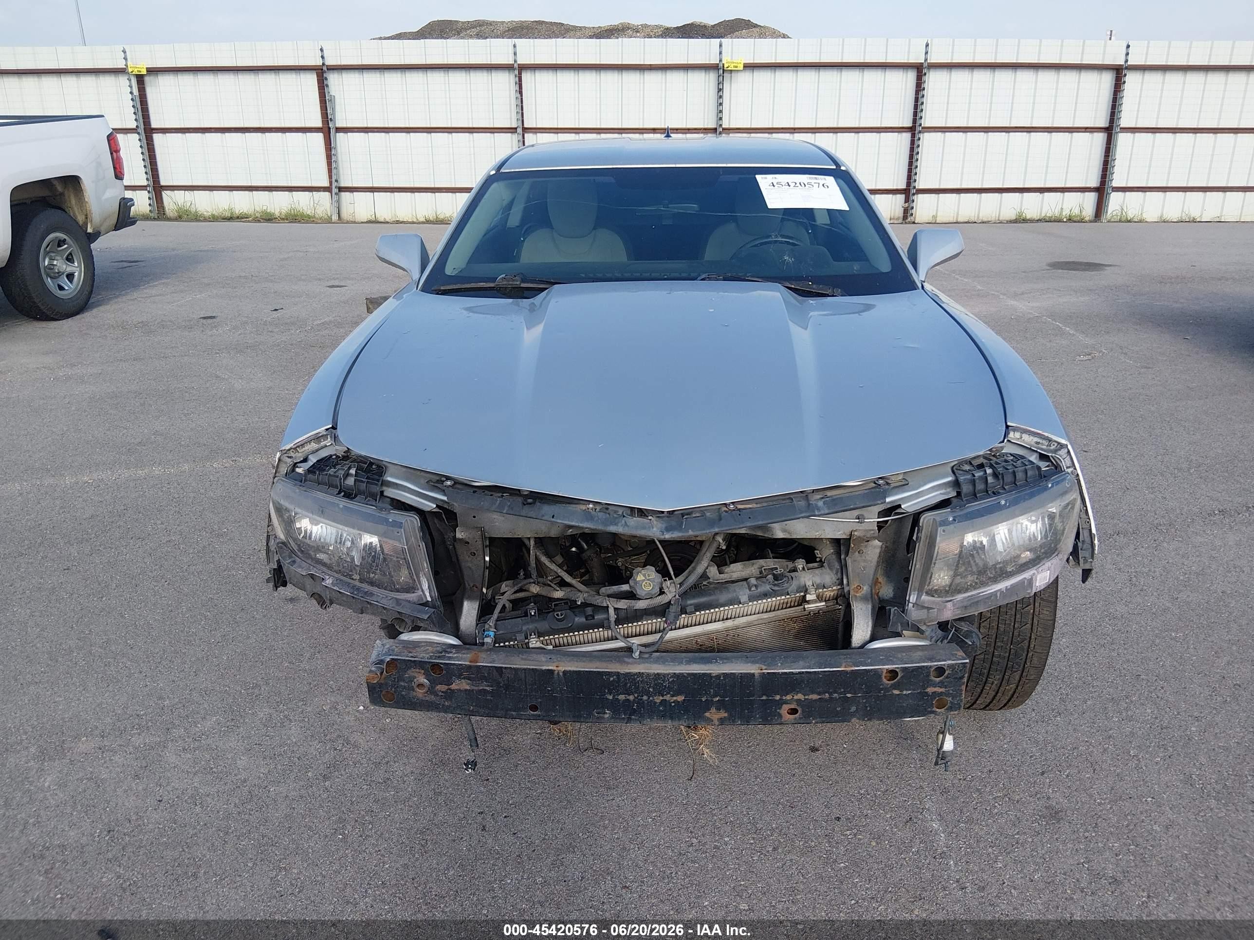 2015 Chevrolet Camaro 1lt Silver vin: 2G1FD1E36F9170099