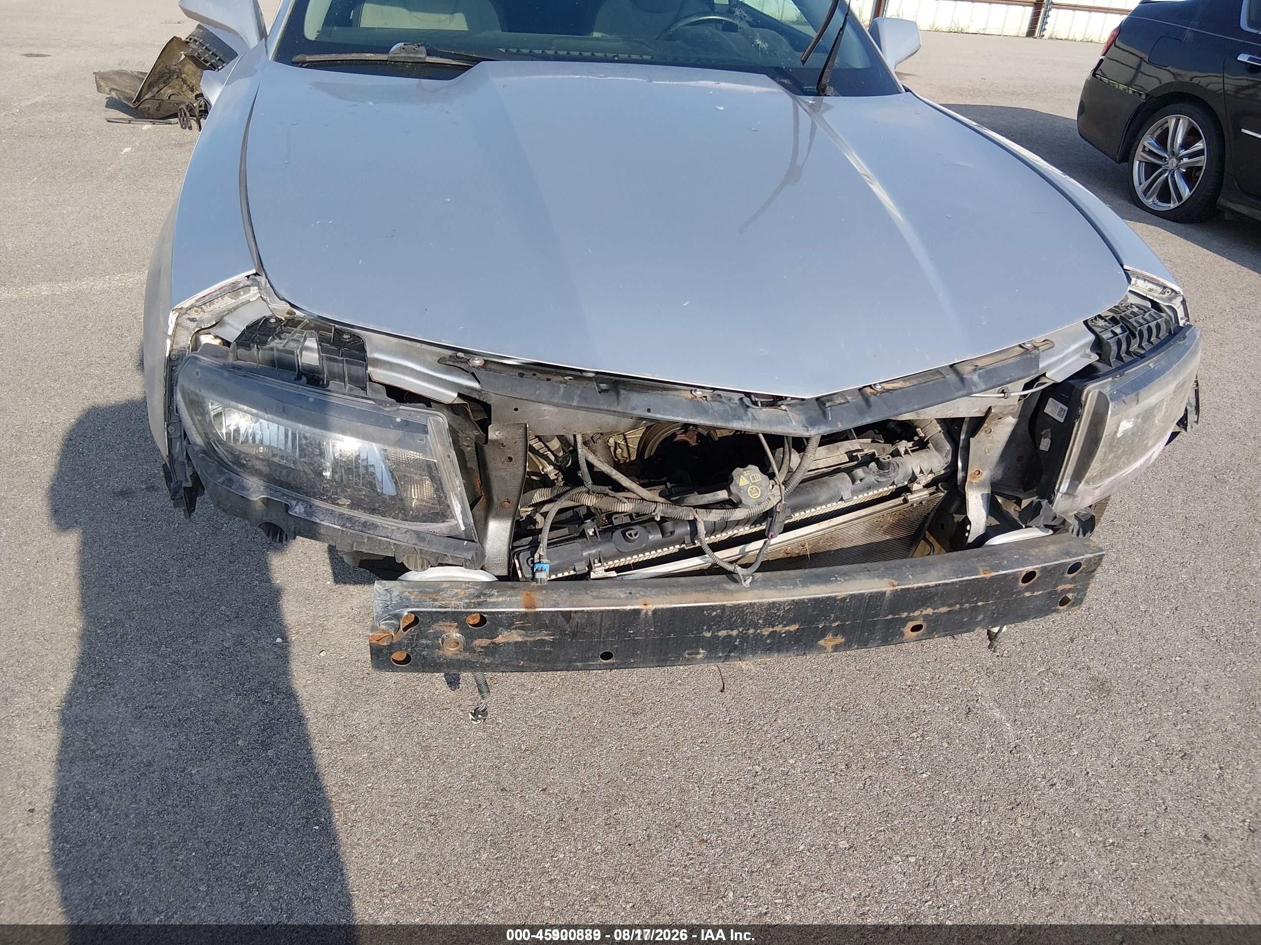2015 Chevrolet Camaro 1lt Silver vin: 2G1FD1E36F9170099