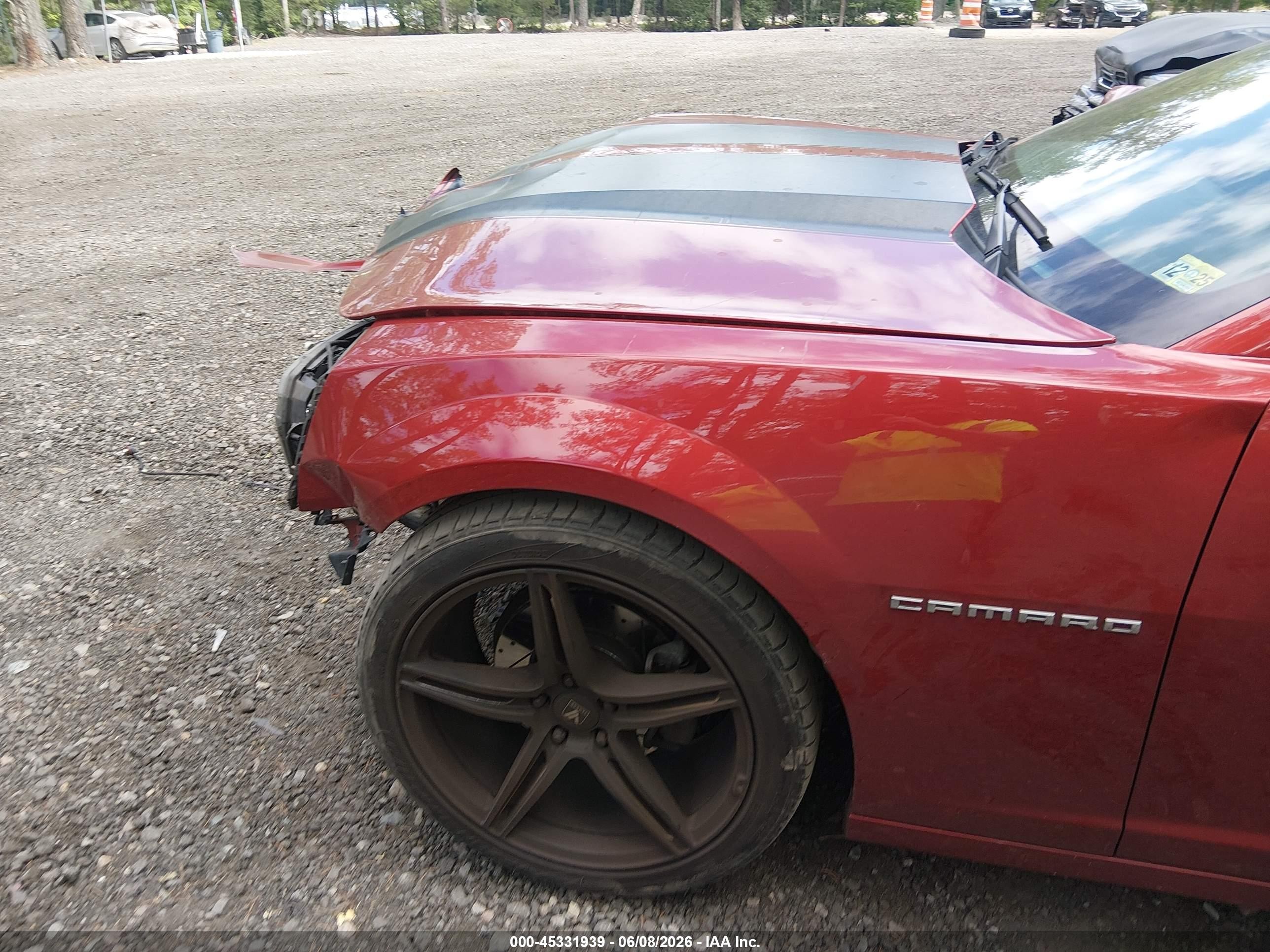 2015 Chevrolet Camaro 1lt Red vin: 2G1FD1E36F9187064