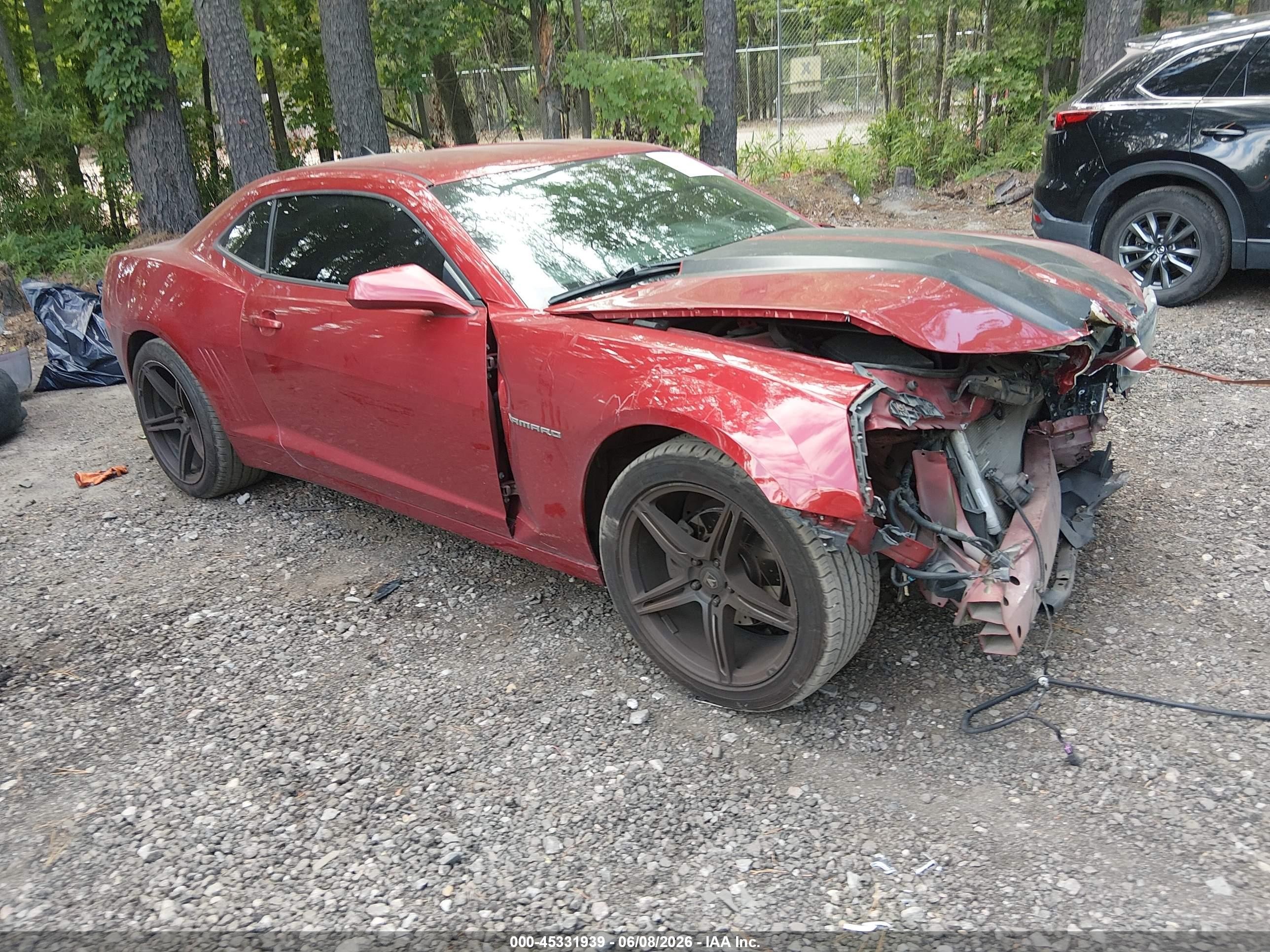 2015 Chevrolet Camaro 1lt Red vin: 2G1FD1E36F9187064