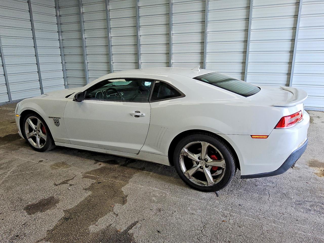 2015 Chevrolet Camaro Lt White vin: 2G1FD1E36F9193981