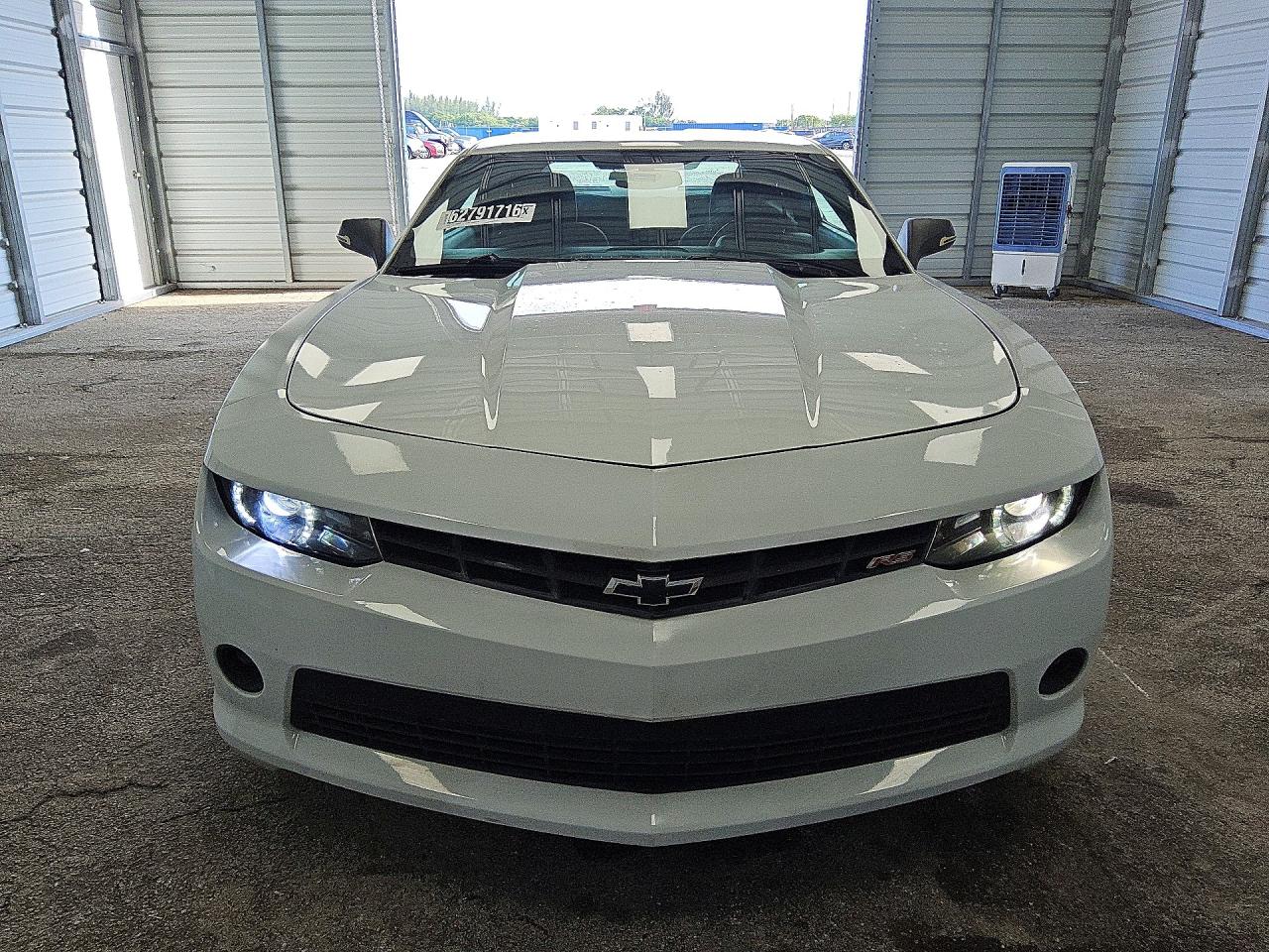 2015 Chevrolet Camaro Lt White vin: 2G1FD1E36F9193981