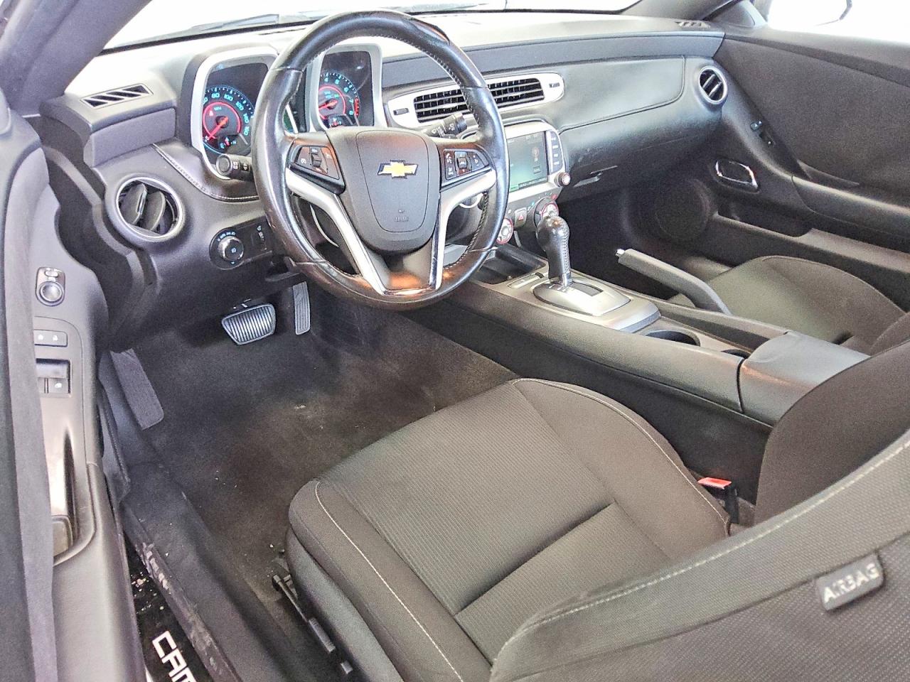 2015 Chevrolet Camaro Lt White vin: 2G1FD1E36F9193981