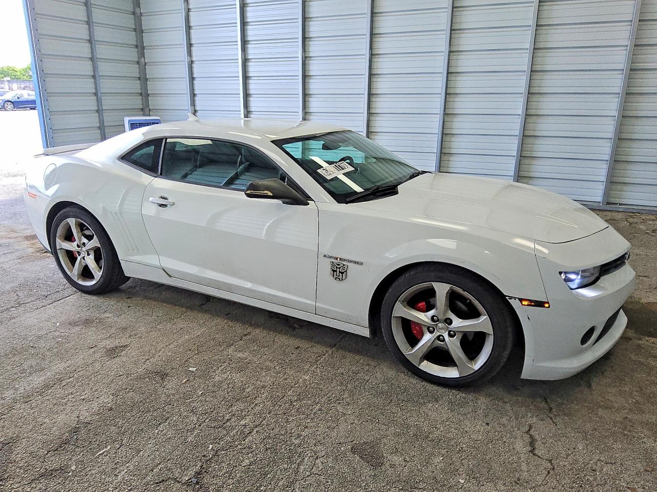 2015 Chevrolet Camaro Lt White vin: 2G1FD1E36F9193981