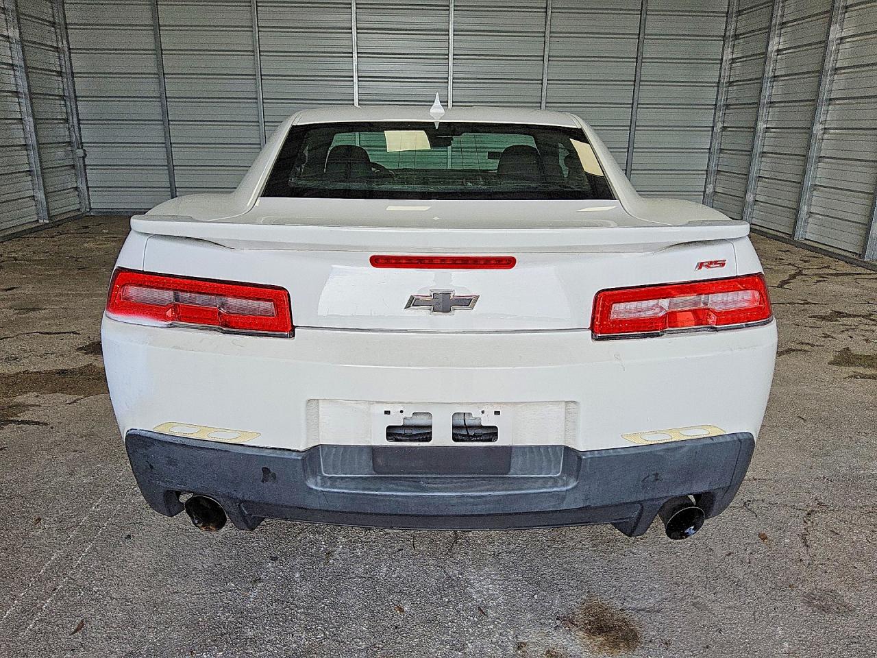 2015 Chevrolet Camaro Lt White vin: 2G1FD1E36F9193981