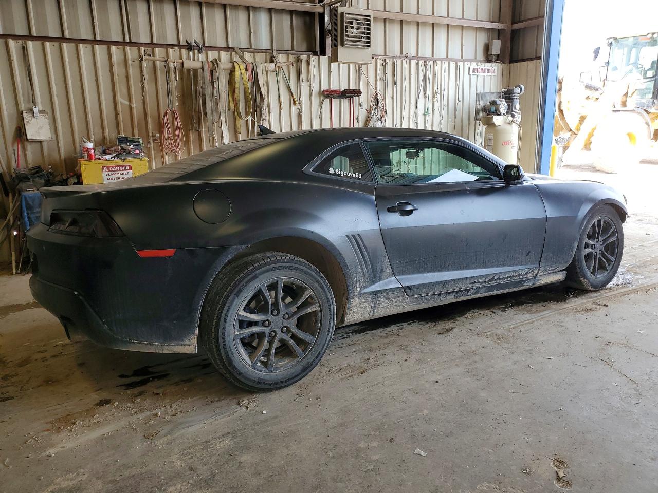 2015 Chevrolet Camaro Lt Черный vin: 2G1FD1E36F9227112