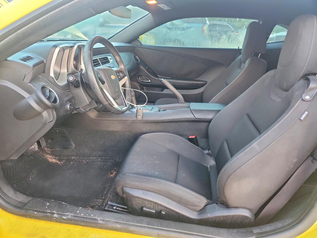2015 Chevrolet Camaro Lt Yellow vin: 2G1FD1E36F9294731