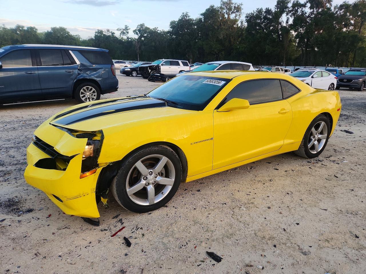 2015 Chevrolet Camaro Lt Yellow vin: 2G1FD1E36F9294731