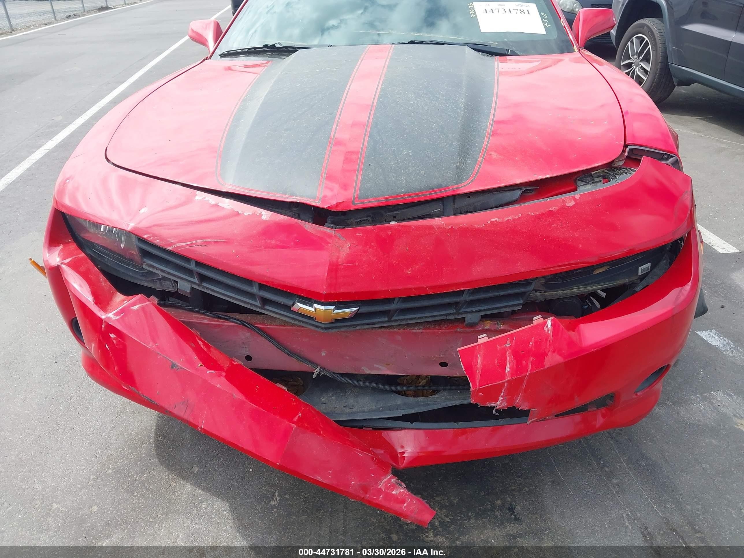 2015 Chevrolet Camaro 1lt Red vin: 2G1FD1E36F9306294