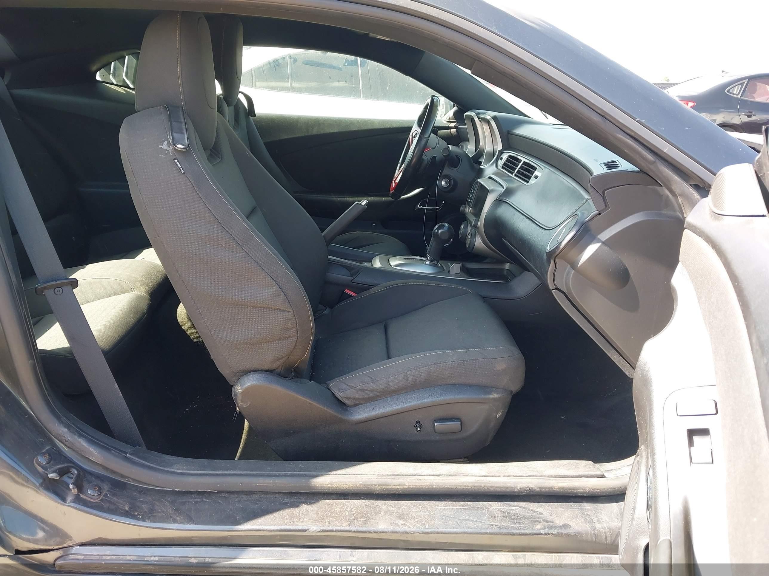 2015 Chevrolet Camaro 1lt Gray vin: 2G1FD1E36F9311995