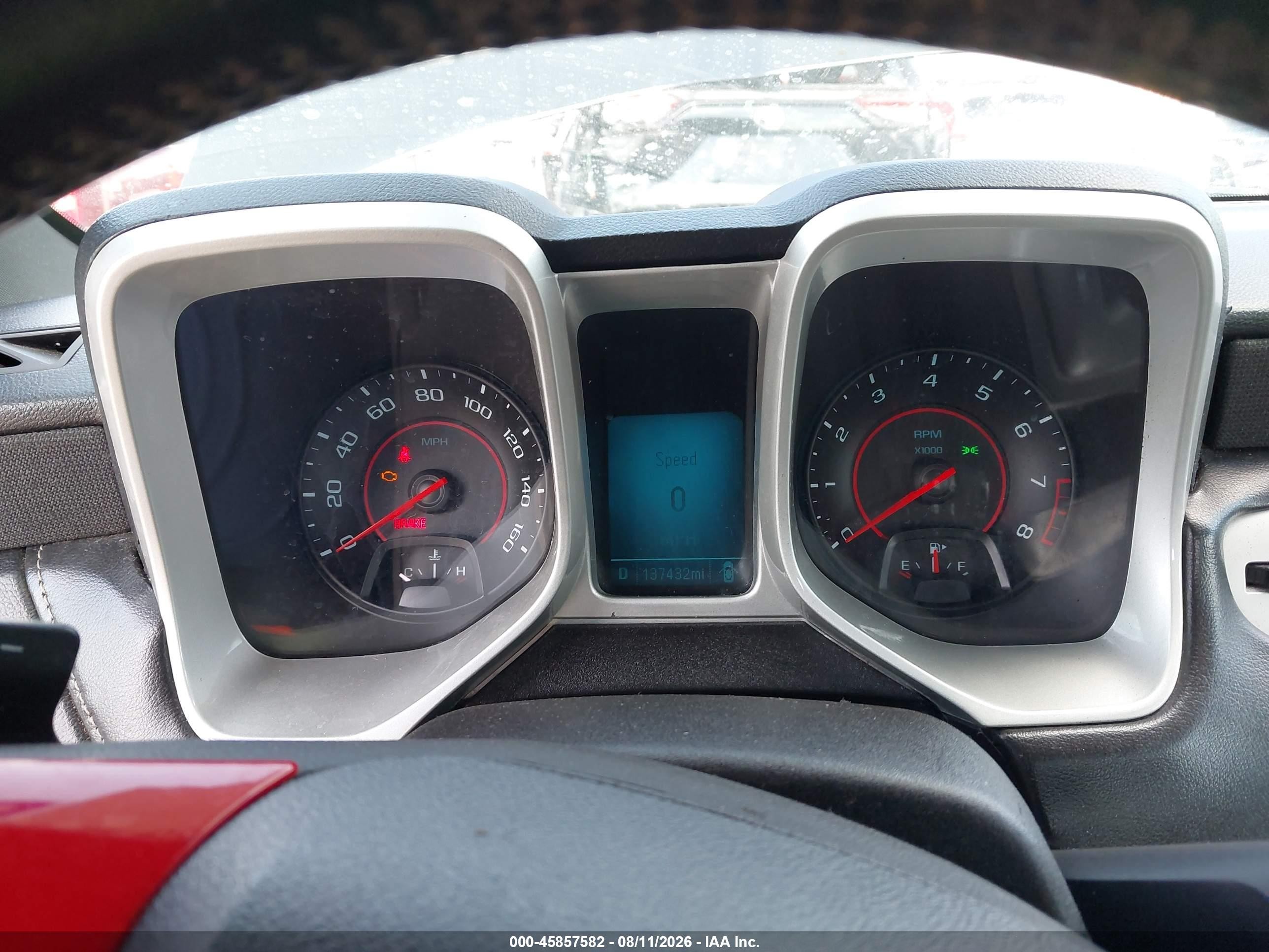 2015 Chevrolet Camaro 1lt Gray vin: 2G1FD1E36F9311995
