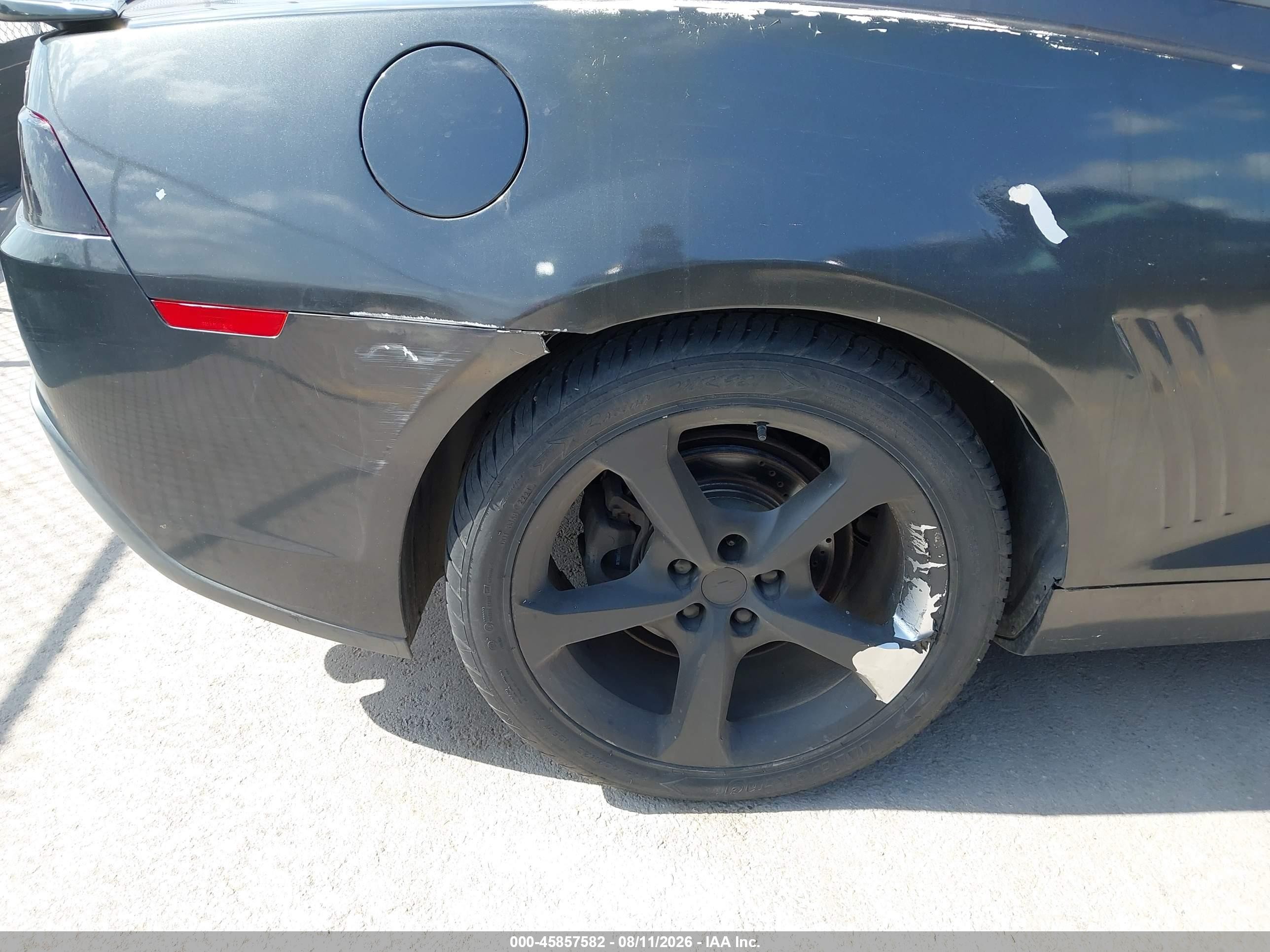 2015 Chevrolet Camaro 1lt Gray vin: 2G1FD1E36F9311995