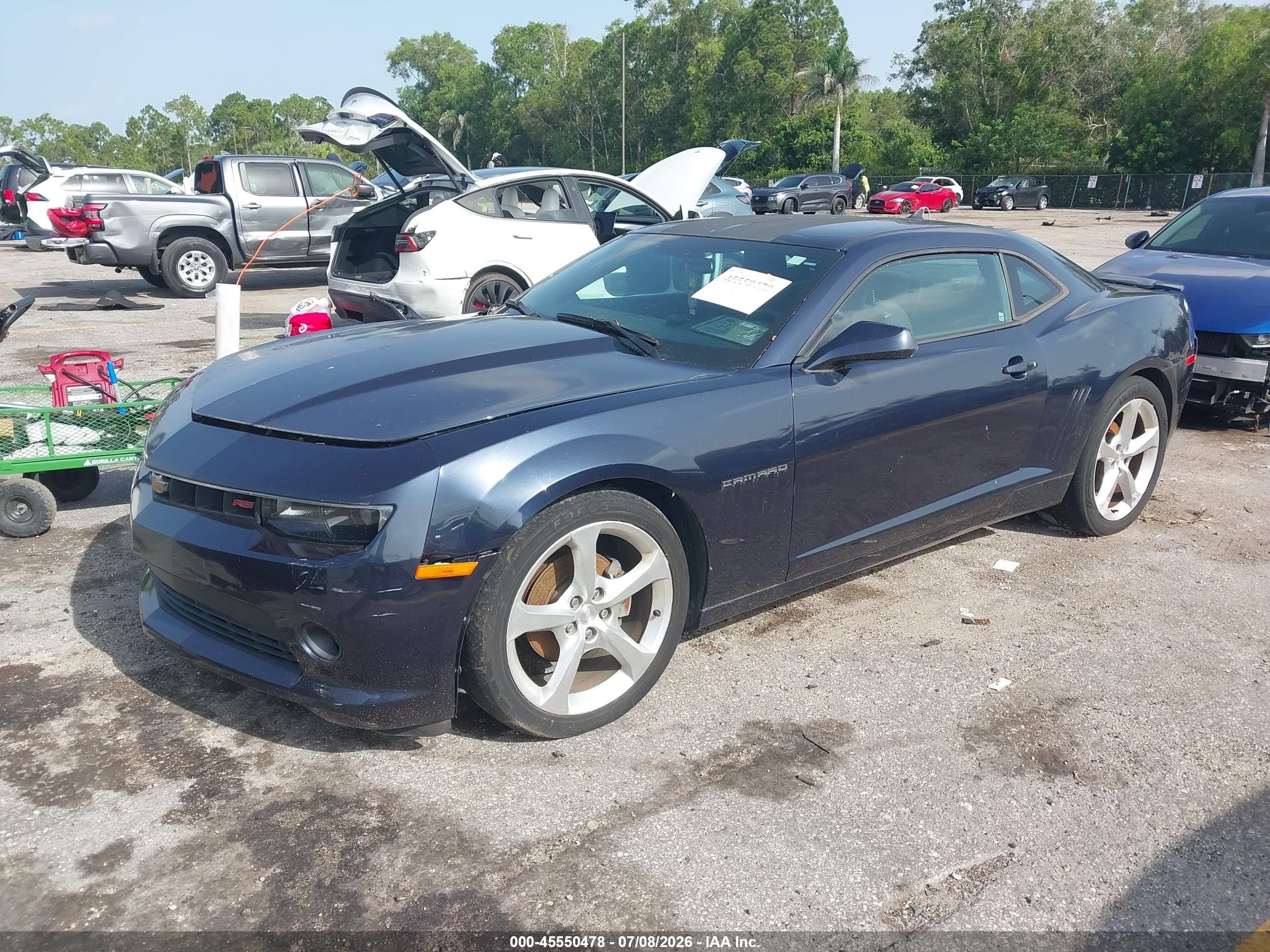 2015 Chevrolet Camaro 1lt Navy vin: 2G1FD1E37F9141033
