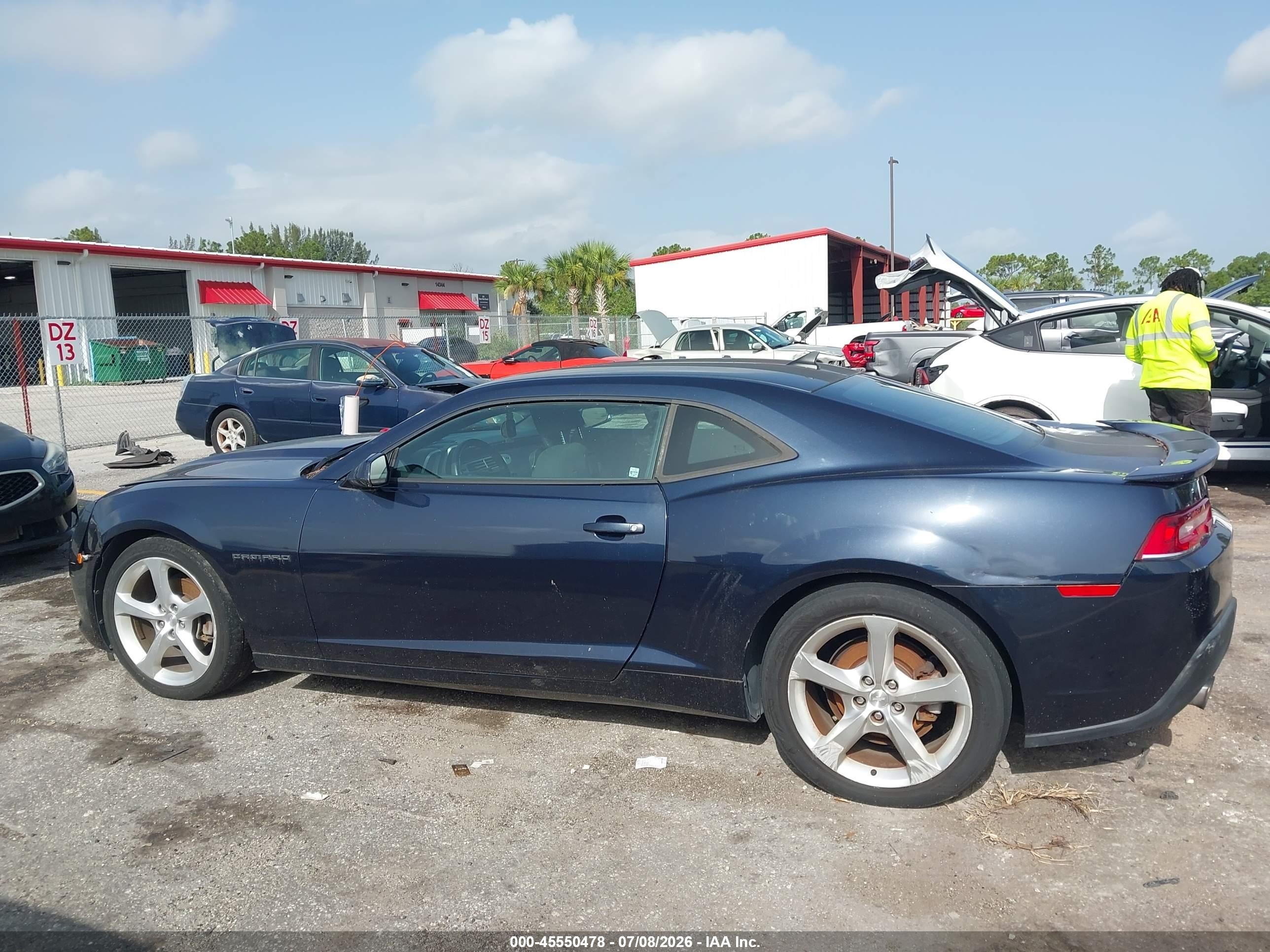 2015 Chevrolet Camaro 1lt Navy vin: 2G1FD1E37F9141033