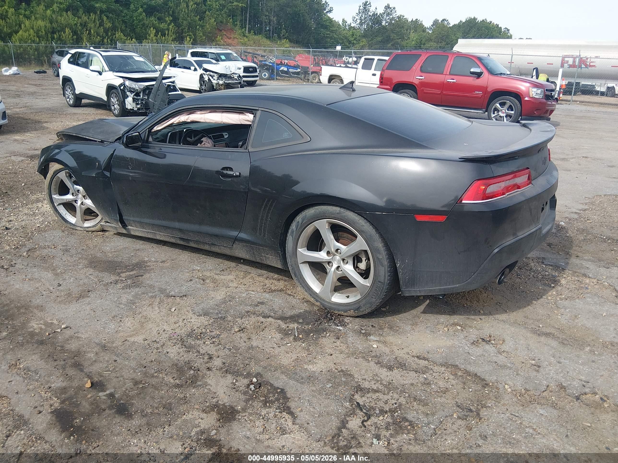 2015 Chevrolet Camaro 1lt Black vin: 2G1FD1E37F9176168