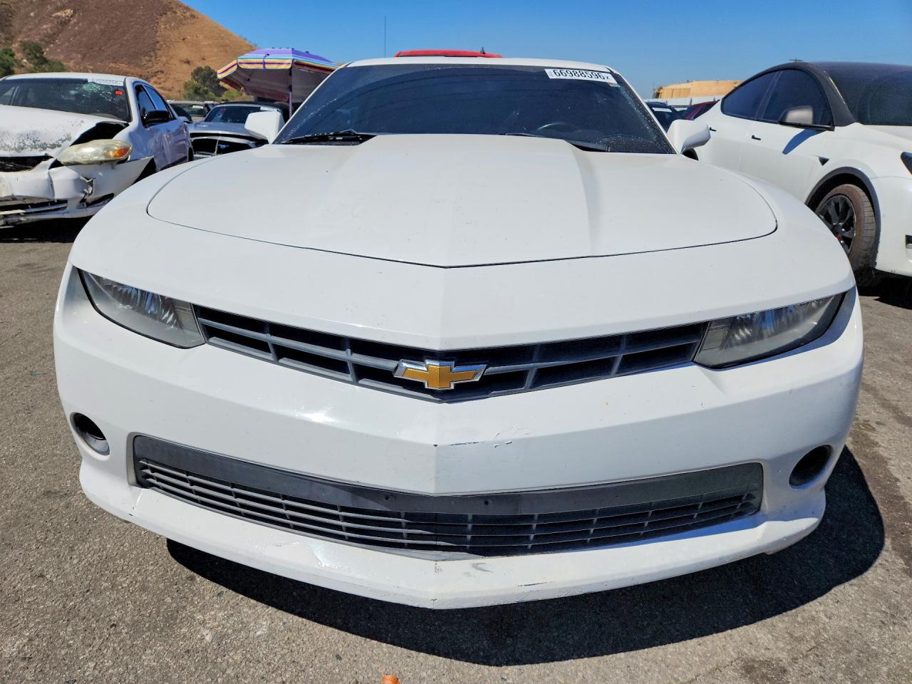 2015 Chevrolet Camaro Lt Белый vin: 2G1FD1E37F9207662
