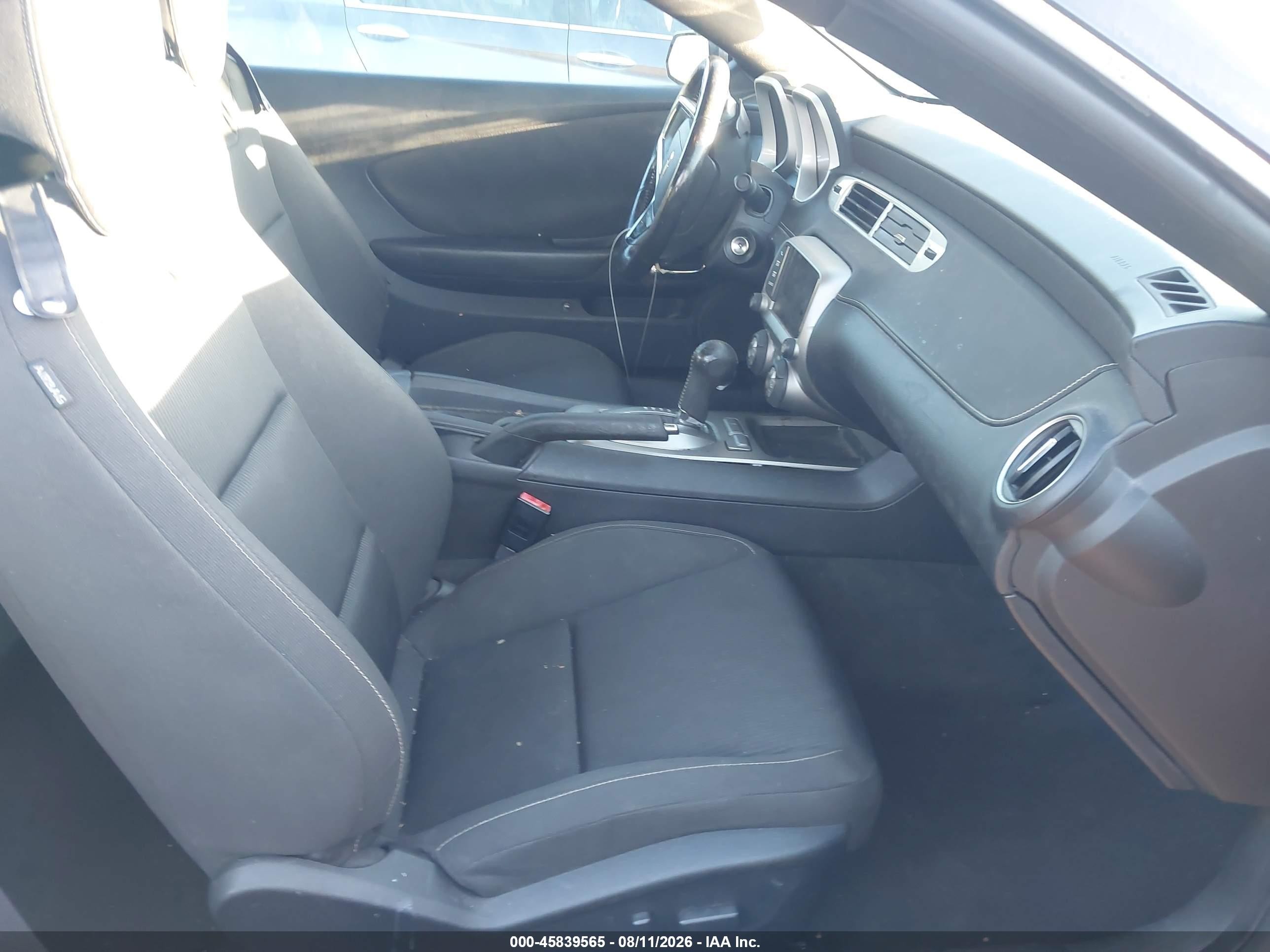 2015 Chevrolet Camaro 1lt Black vin: 2G1FD1E37F9256912