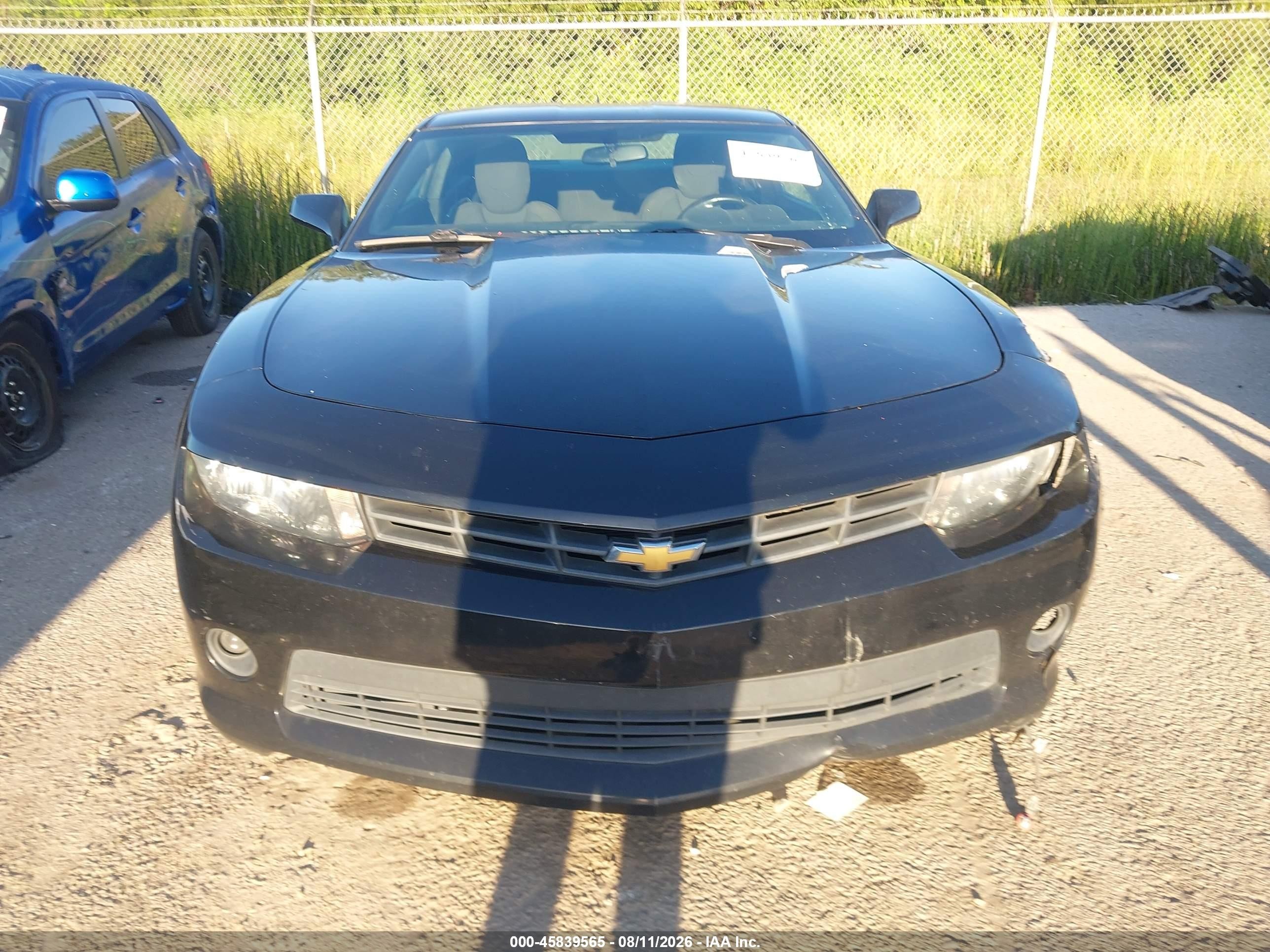 2015 Chevrolet Camaro 1lt Black vin: 2G1FD1E37F9256912
