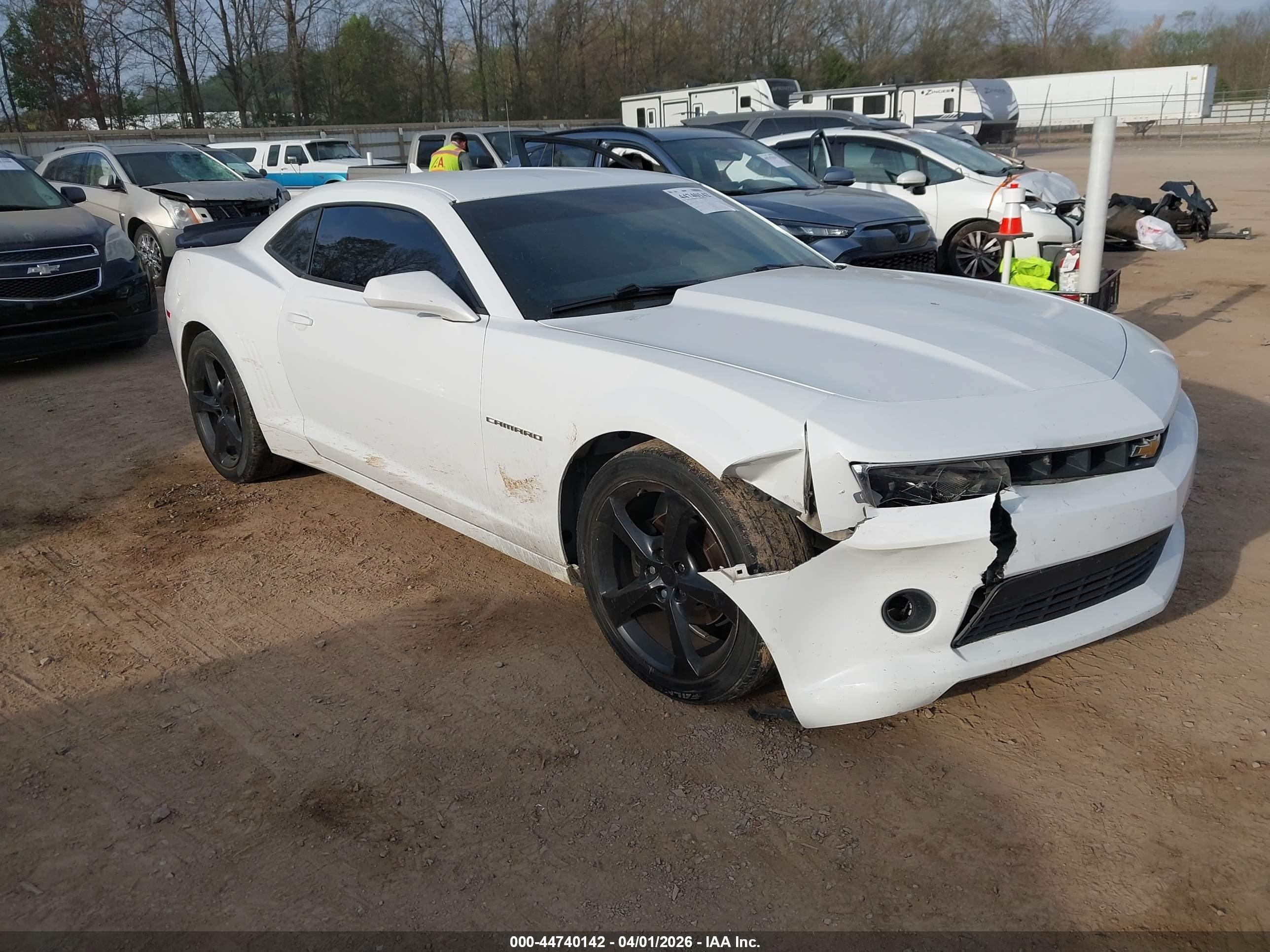 2015 Chevrolet Camaro 1lt White vin: 2G1FD1E37F9259700