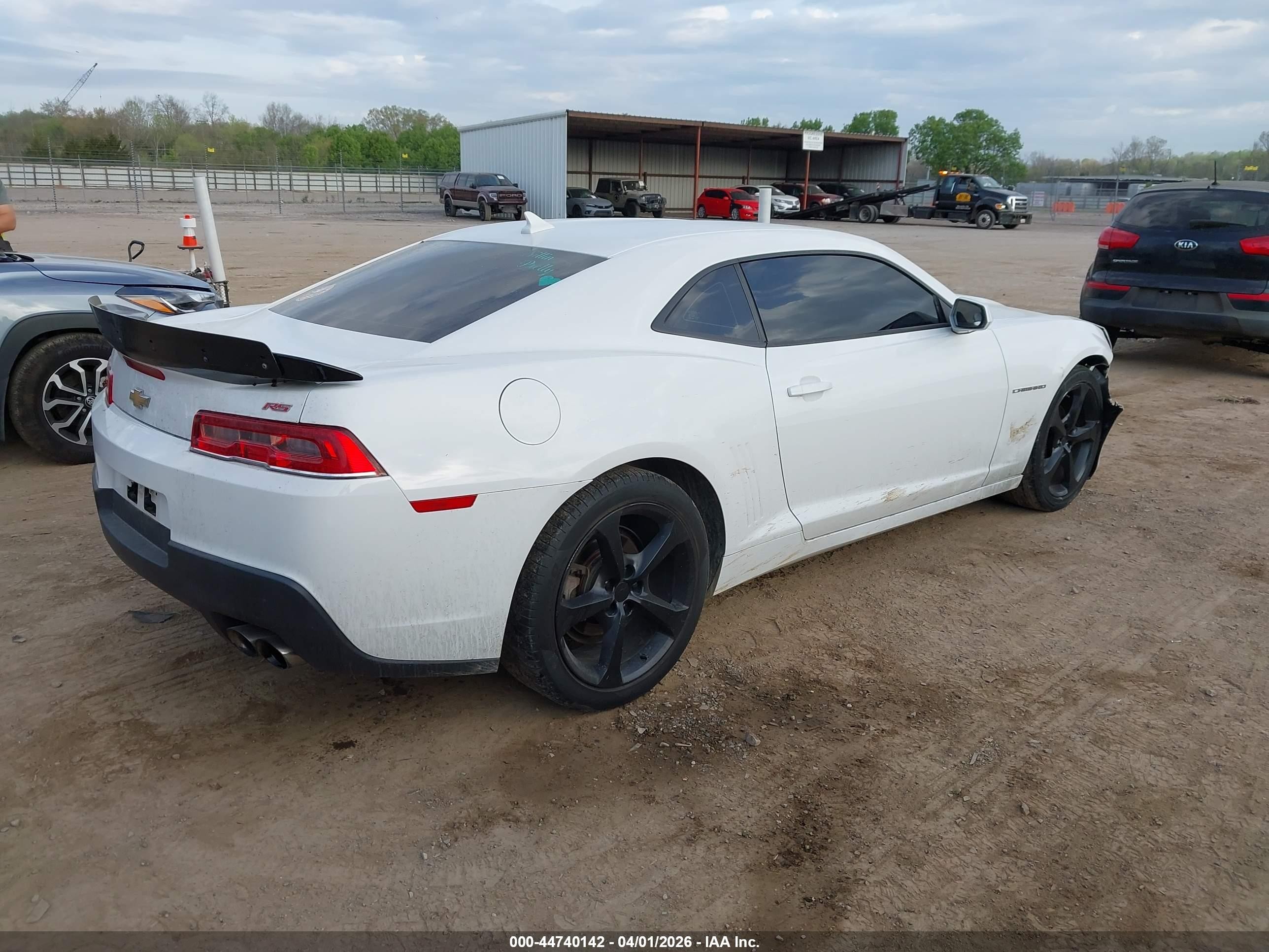 2015 Chevrolet Camaro 1lt White vin: 2G1FD1E37F9259700
