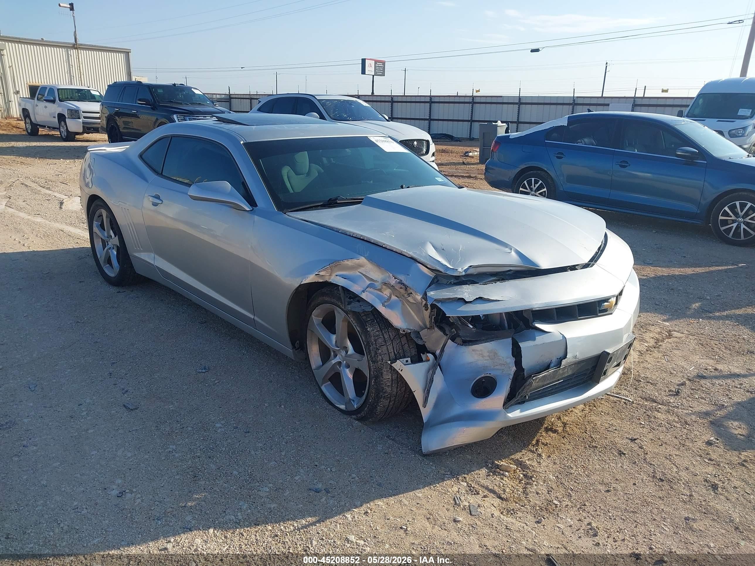 2015 Chevrolet Camaro 1lt Silver vin: 2G1FD1E37F9272625