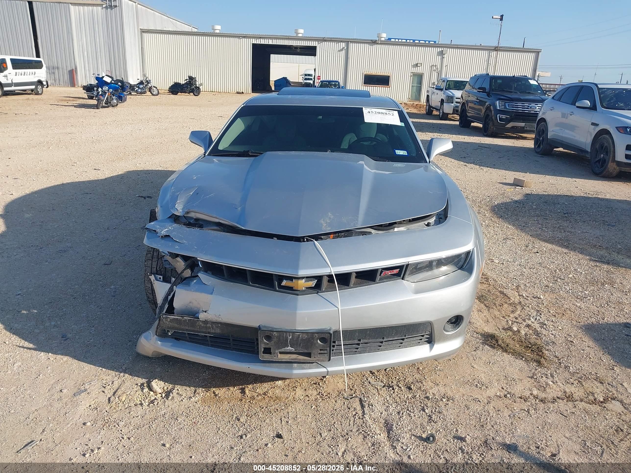 2015 Chevrolet Camaro 1lt Silver vin: 2G1FD1E37F9272625