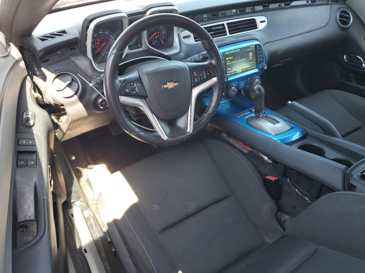 2015 Chevrolet Camaro Lt Silver vin: 2G1FD1E37F9306790