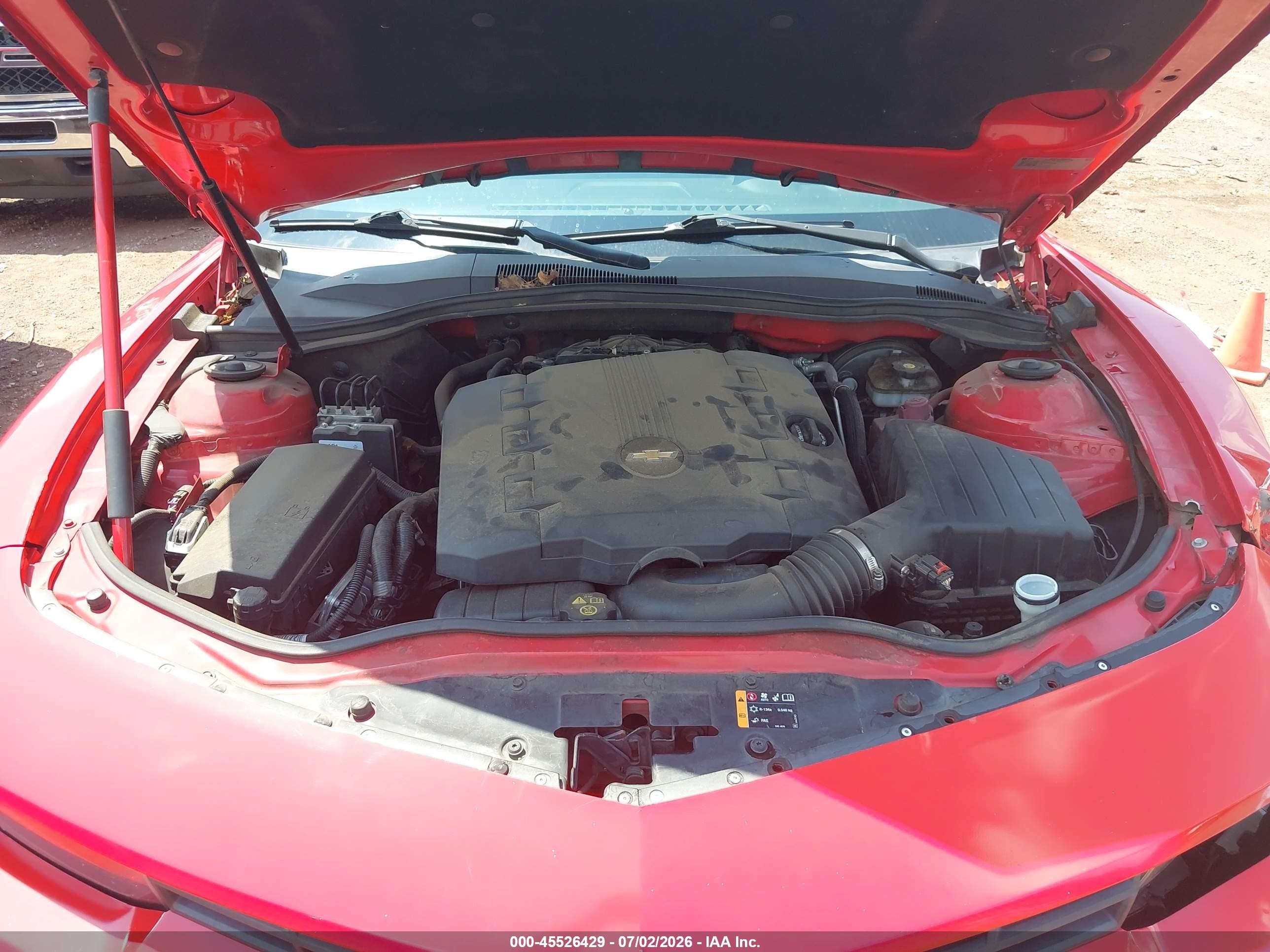 2015 Chevrolet Camaro 1lt Красный vin: 2G1FD1E38F9168533