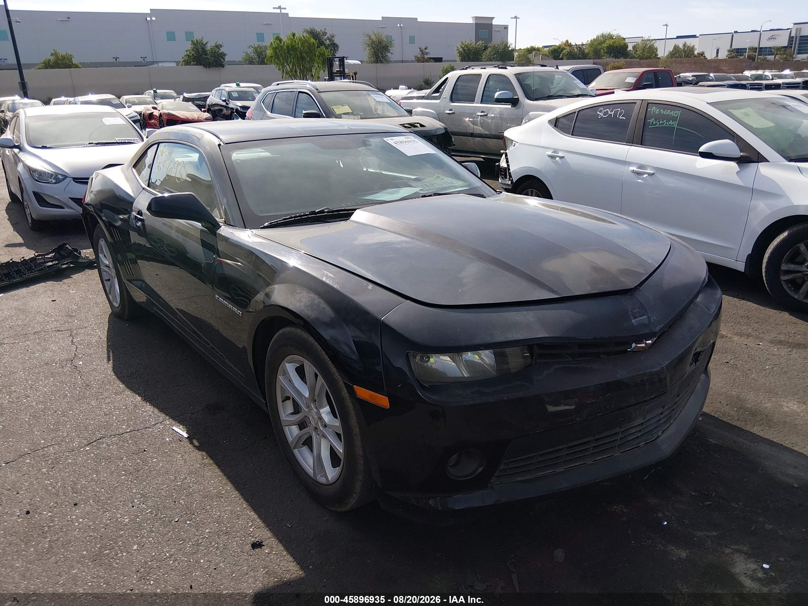 2015 Chevrolet Camaro 1lt Black vin: 2G1FD1E38F9228181