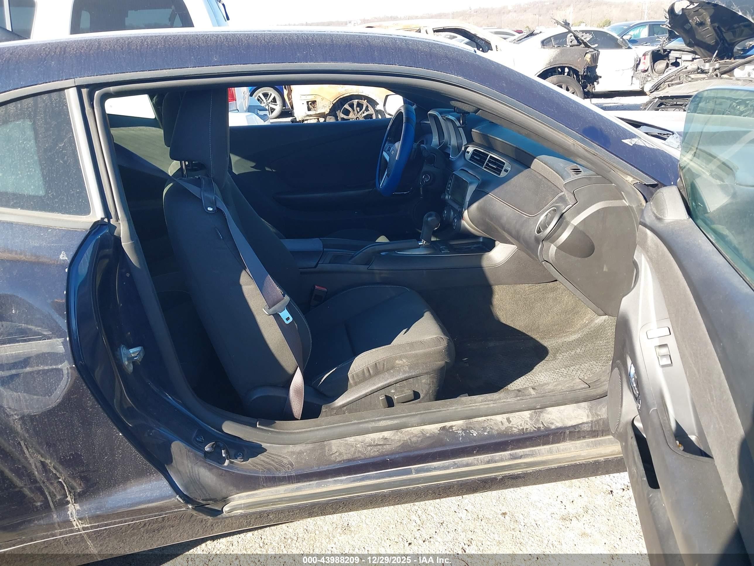 2015 Chevrolet Camaro 1lt Black vin: 2G1FD1E38F9228276